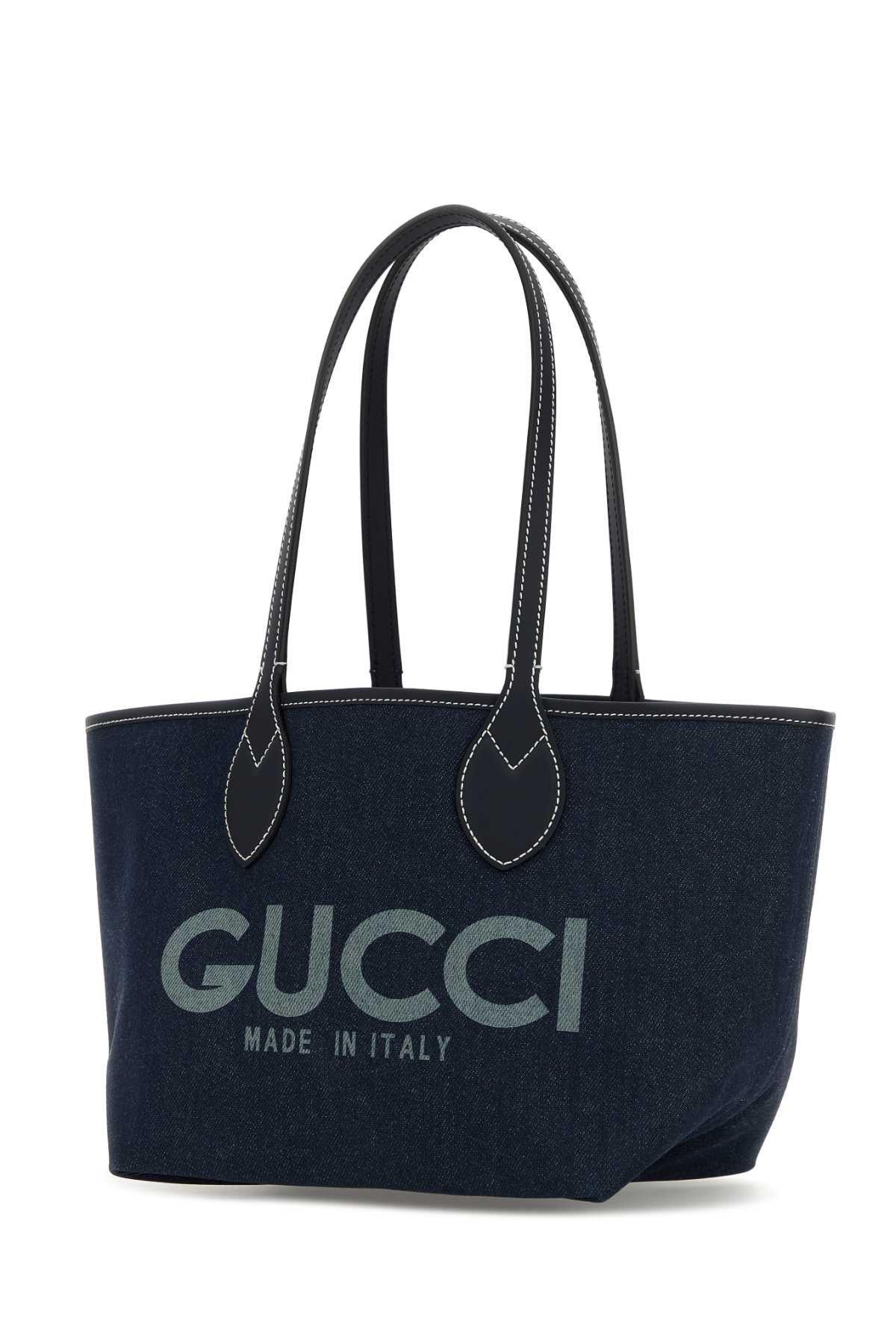Gucci Denim Totissima Reversibile Shopping Bag