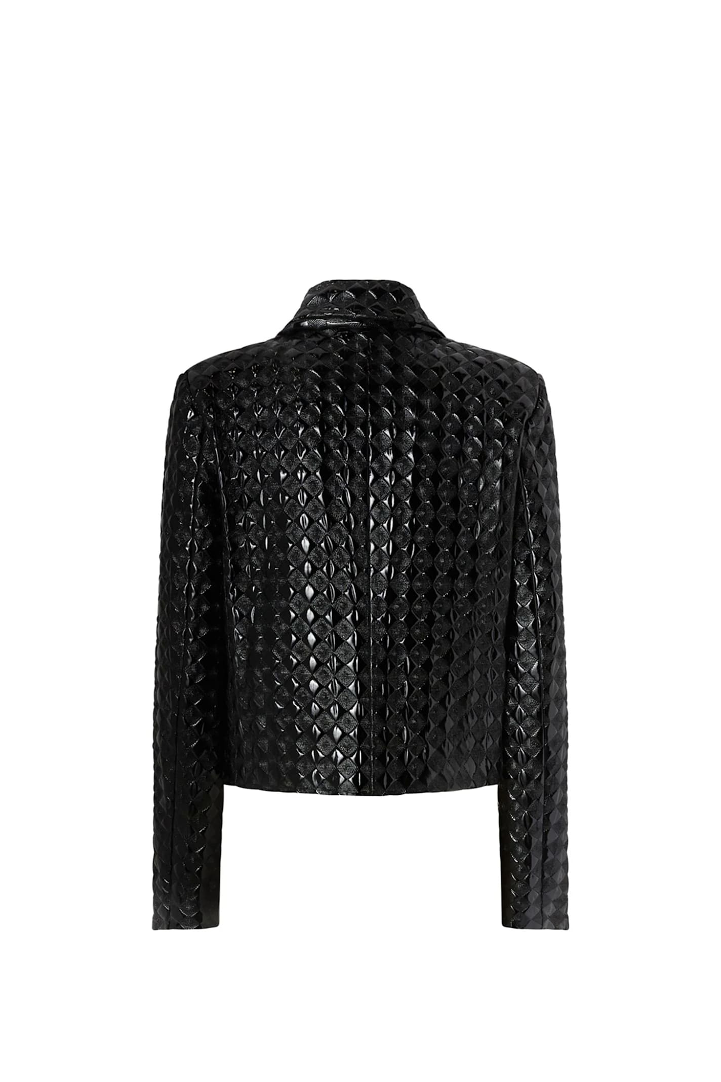 Shop Pinko Leopardi Jacket In Black