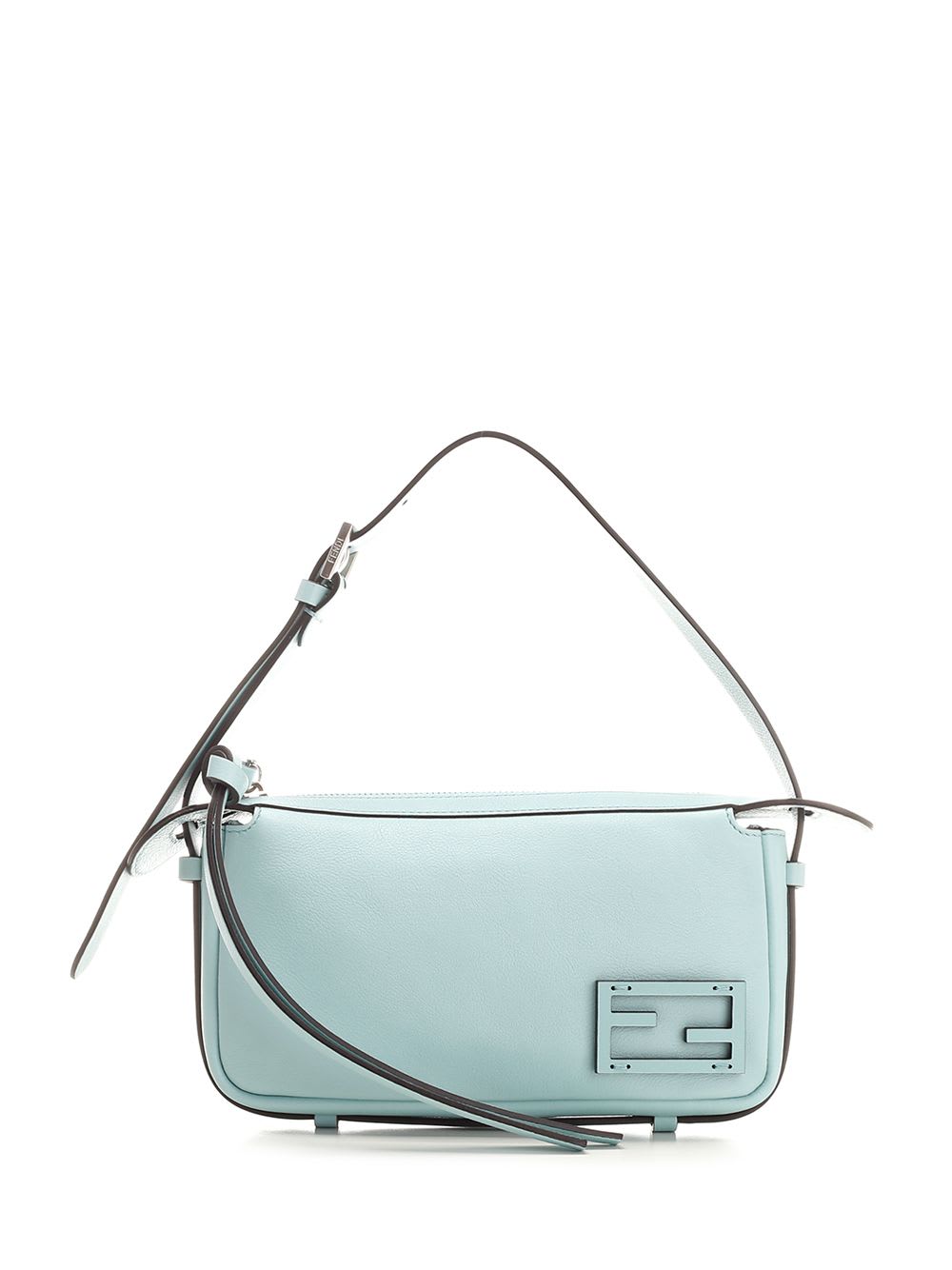 Shop Fendi Simply  Bag In Light Blue