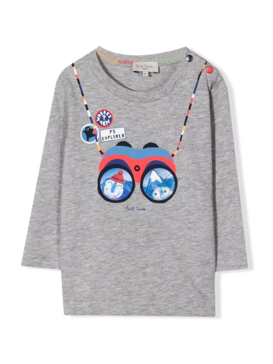 Paul Smith Babies' Tee Shirt In Grey