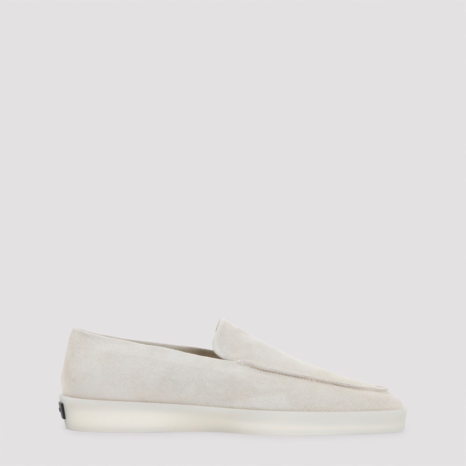 Fear Of God Off White Slip On Loafers In Neutral