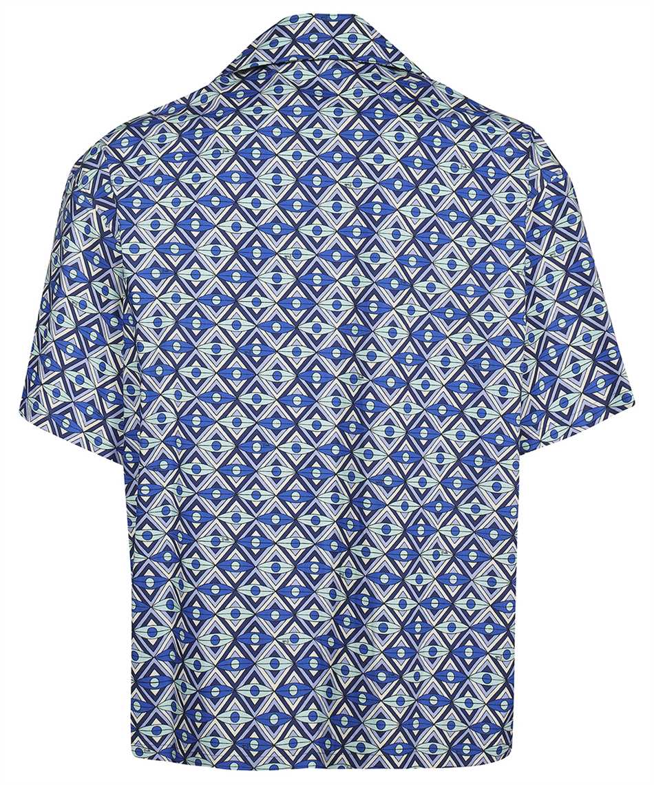 Pucci Printed Cotton Shirt In Multi