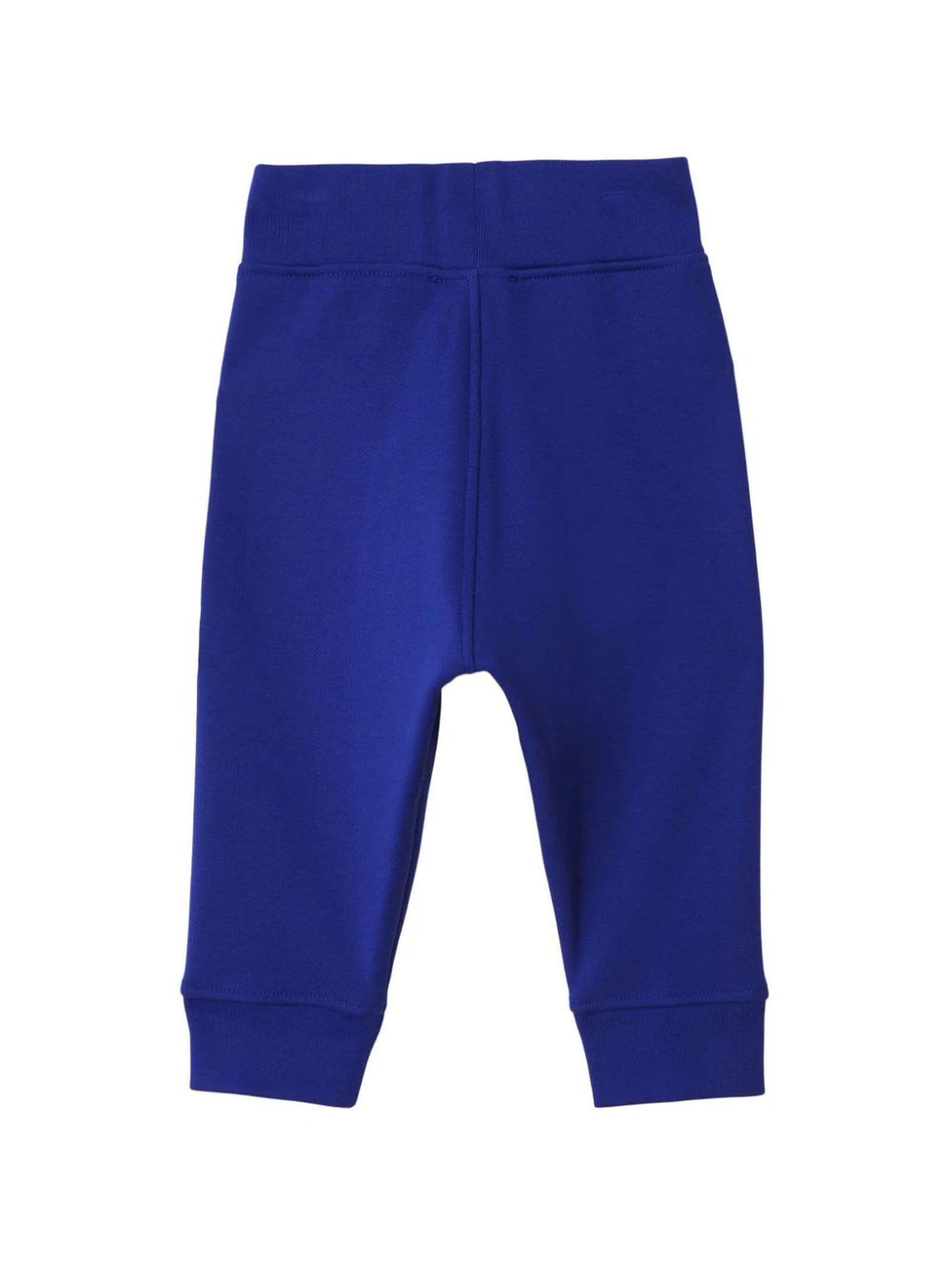 Shop Burberry Kids Shorts Blue