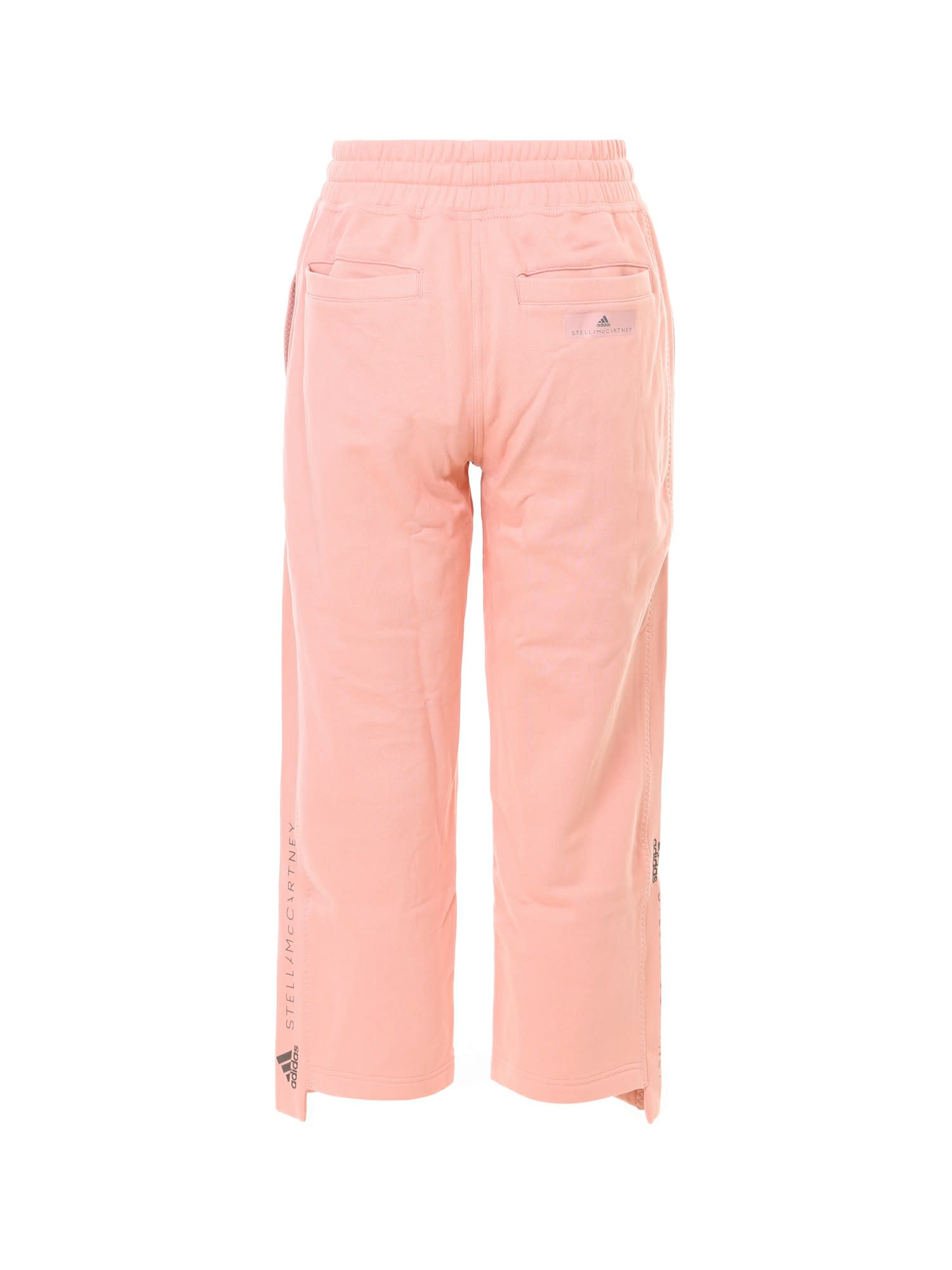 peach adidas pants