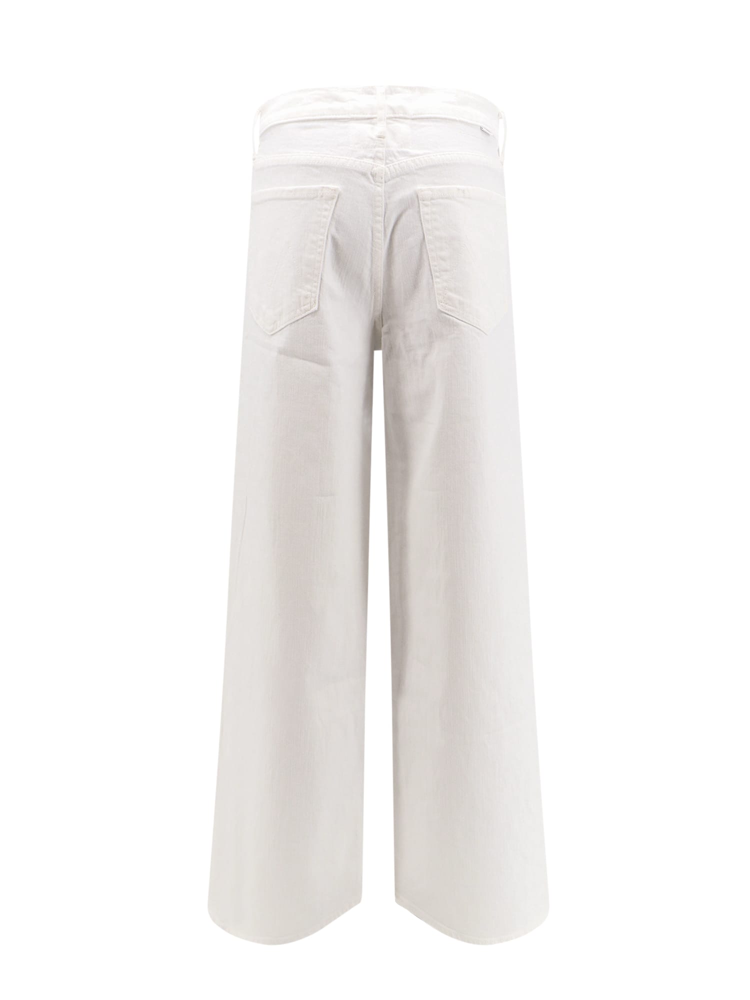 Shop Mother The Undercover Trouser In Bianco