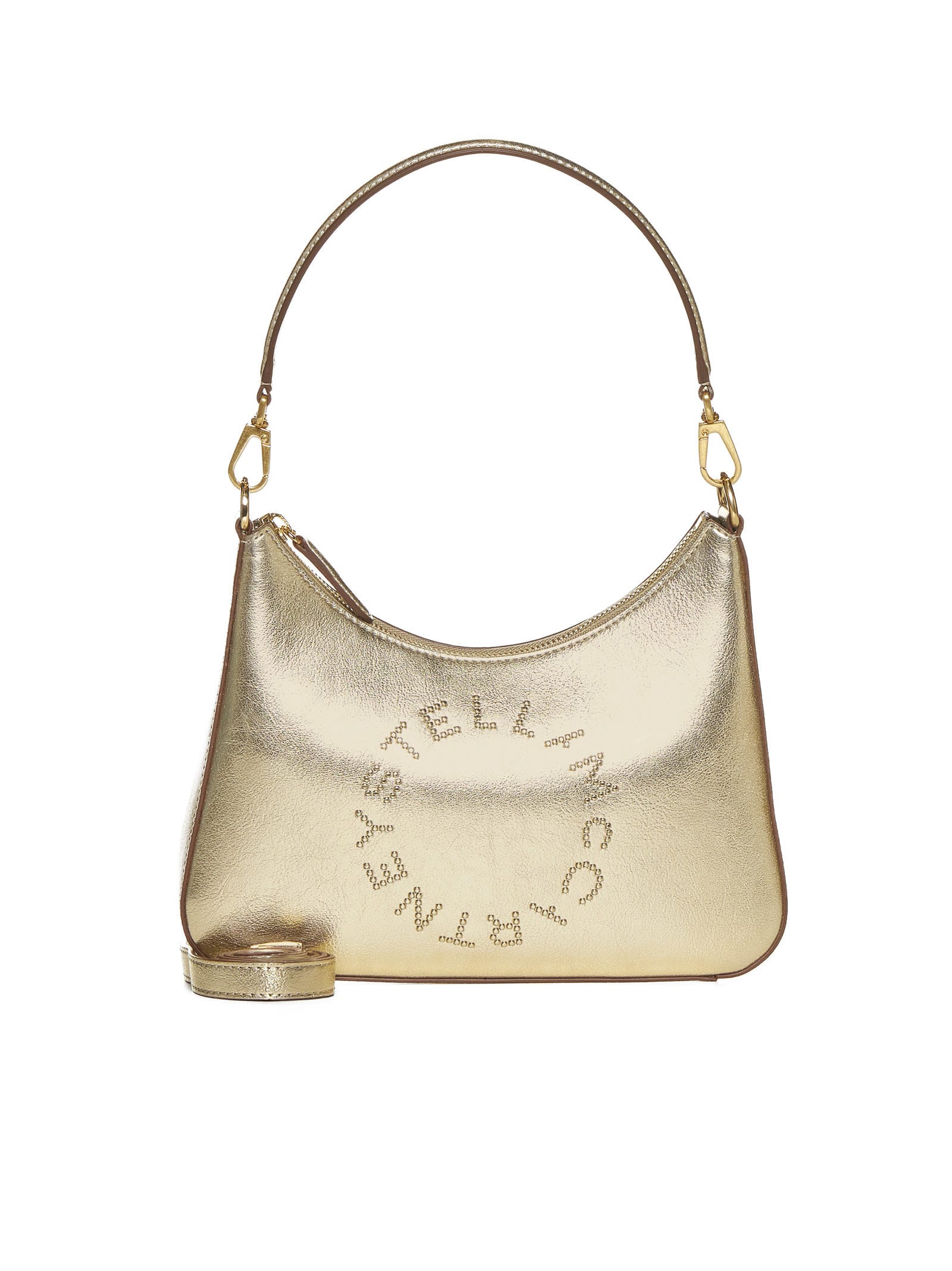 Stella Mccartney Shoulder Bag In Light Gold
