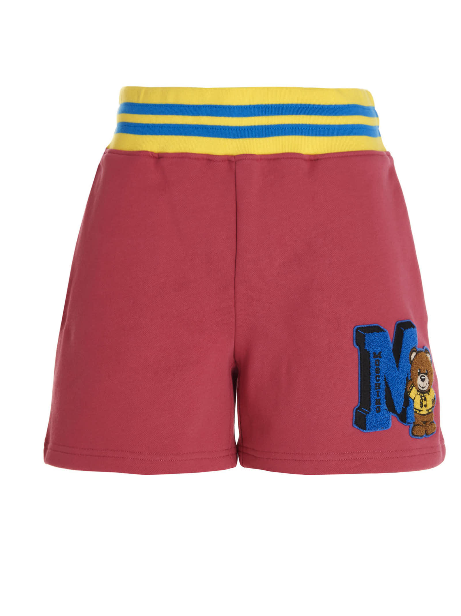Moschino Logo Patch Shorts