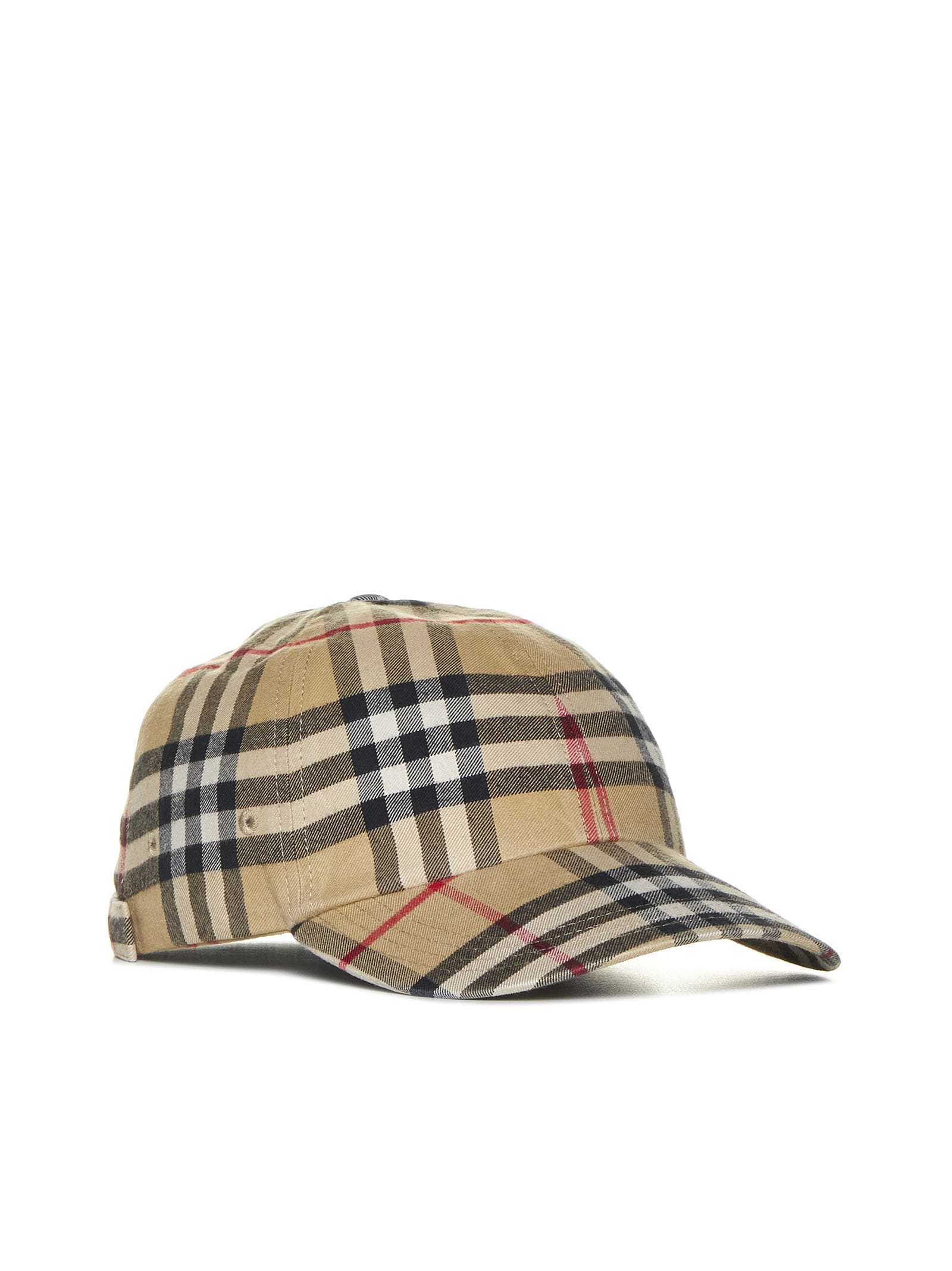 Shop Burberry Hat In Beige