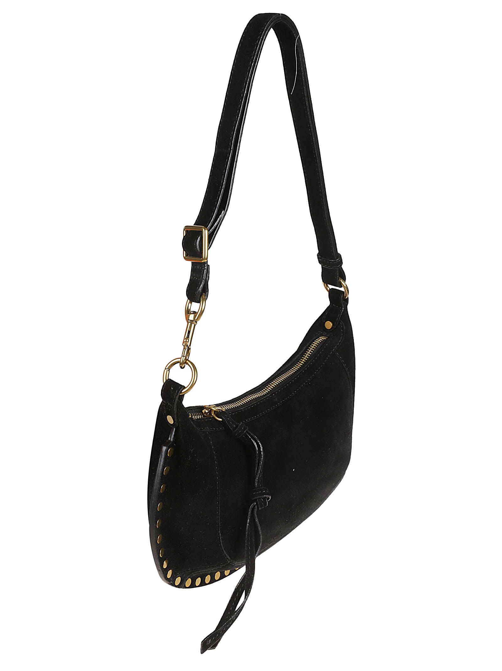 Isabel Marant Oskan Shoulder Bag In 01bk