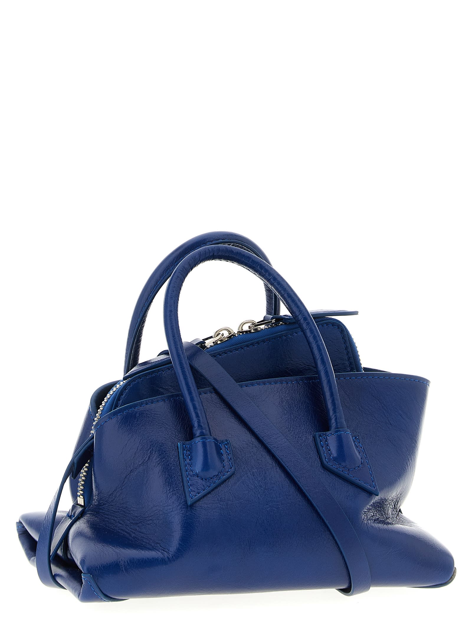 Attico La Passeggiata Mini Handbag In Blue