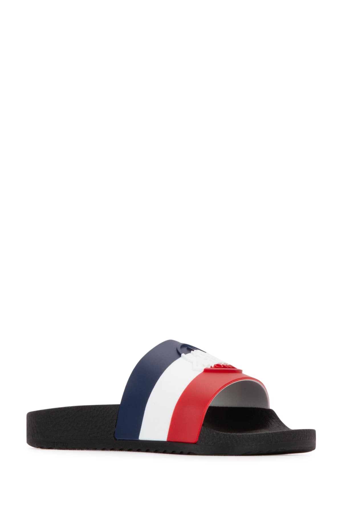 Moncler Kid's Petit Basile Logo Slides, Toddlers/kids In Multi