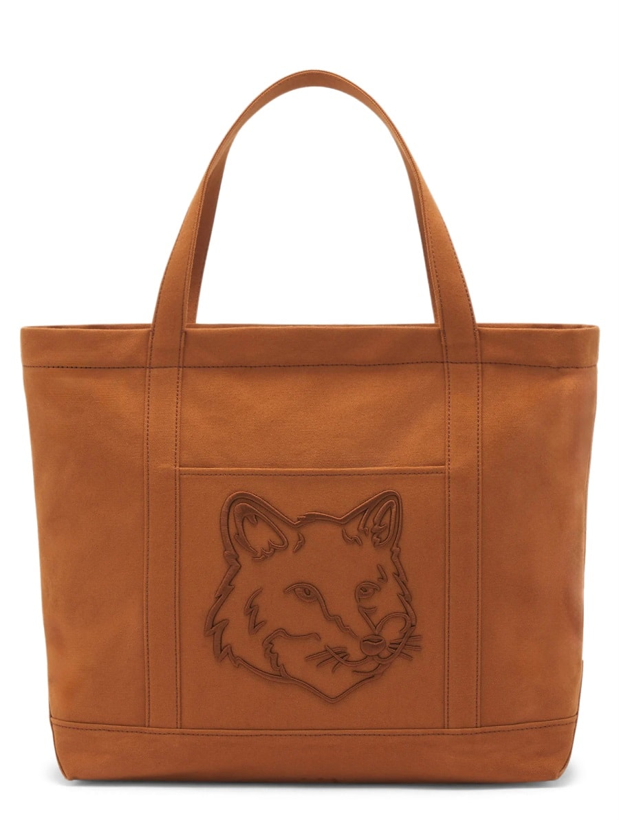 Maison Kitsuné Tote Bag fox Head Large