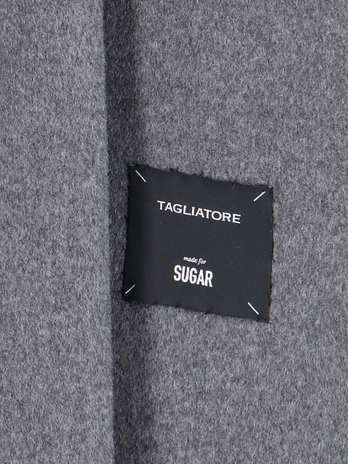 Shop Tagliatore Double-breasted Coat In Gray