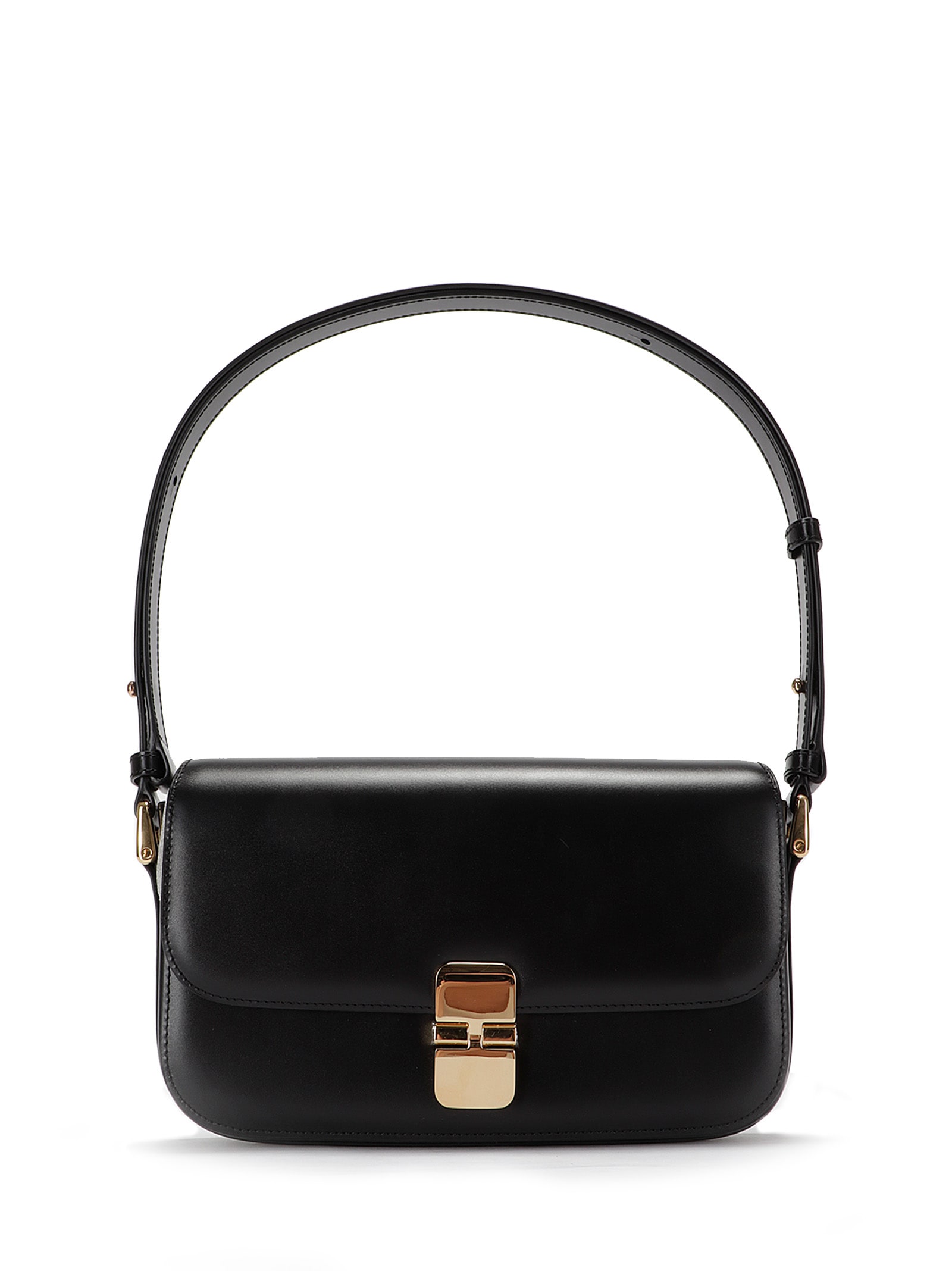 Shop Apc Sac Grace Baguette In Black