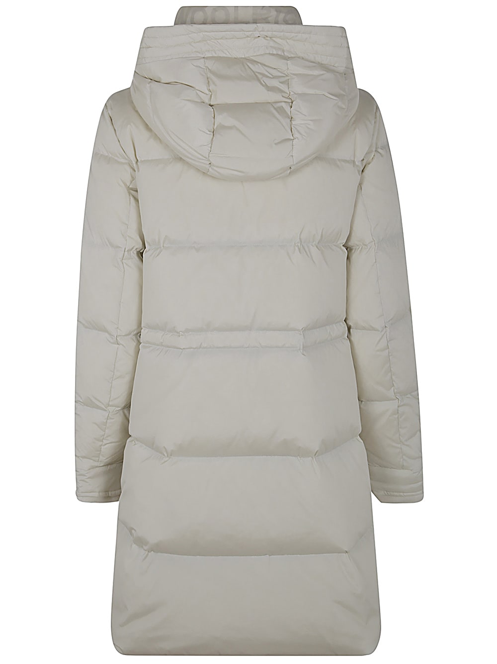 Shop Woolrich Alsea Puffer Parka In Milky Cream