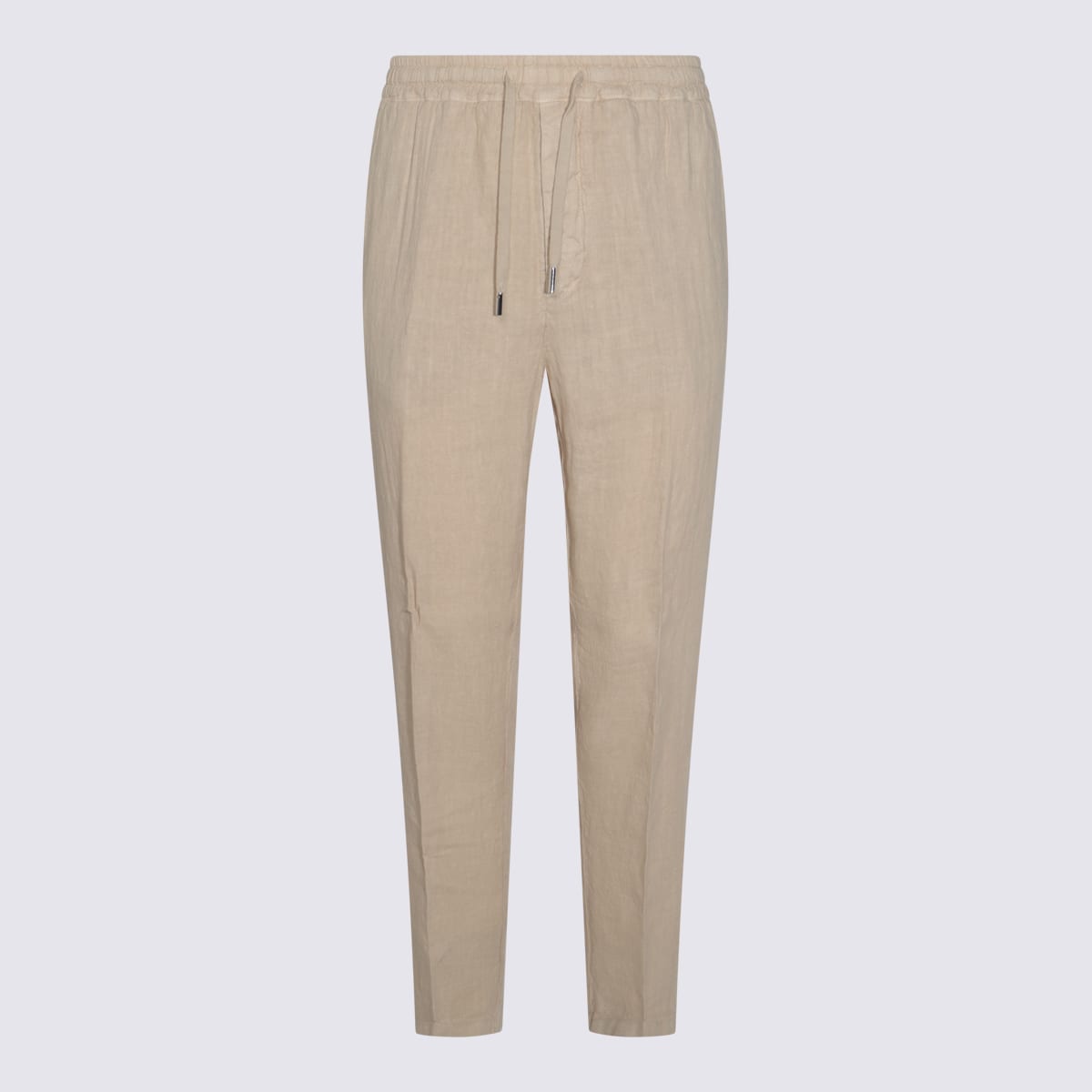 Beige Linen Pants