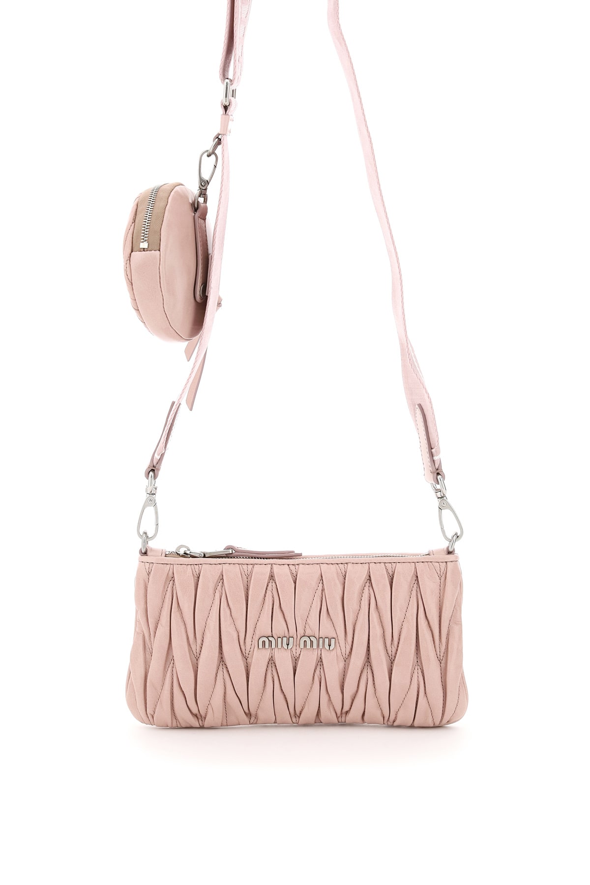 MIU MIU QUILTED MINI BAG WITH POUCH,11902521