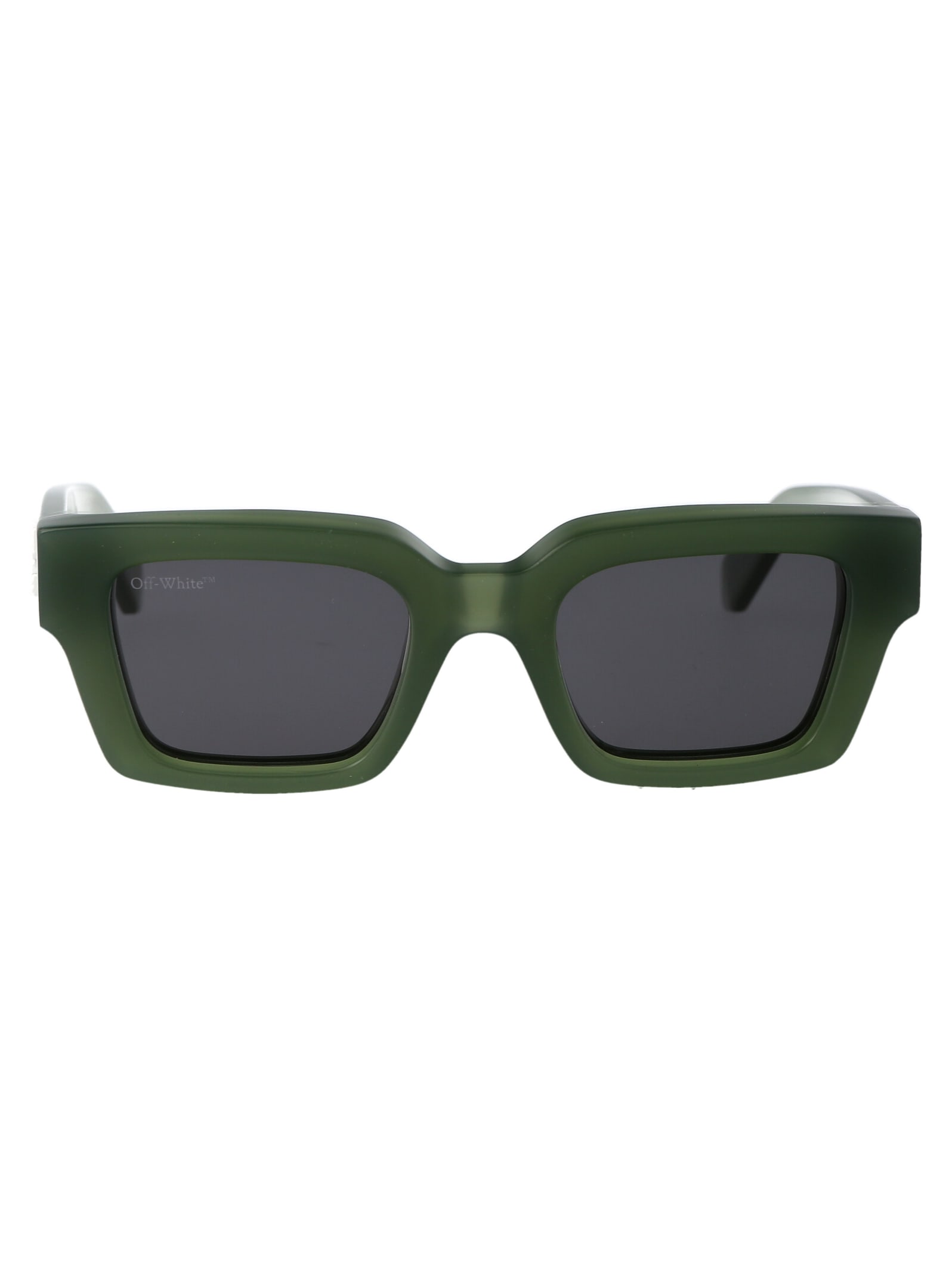 Off-white Virgil Sunglasses In 5507 Sage Green