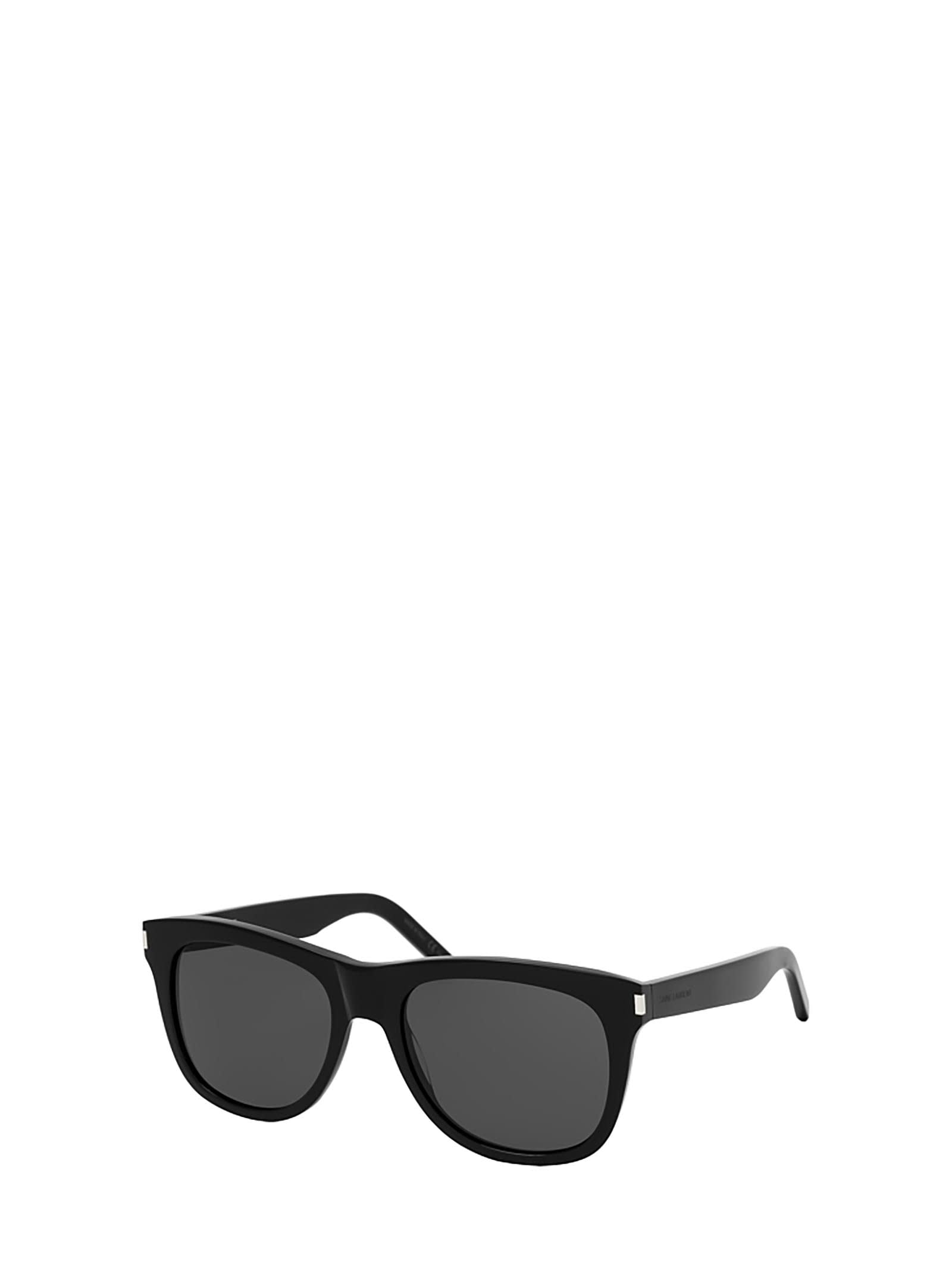 Shop Saint Laurent Eyewear Sl 51 Over Black Sunglasses