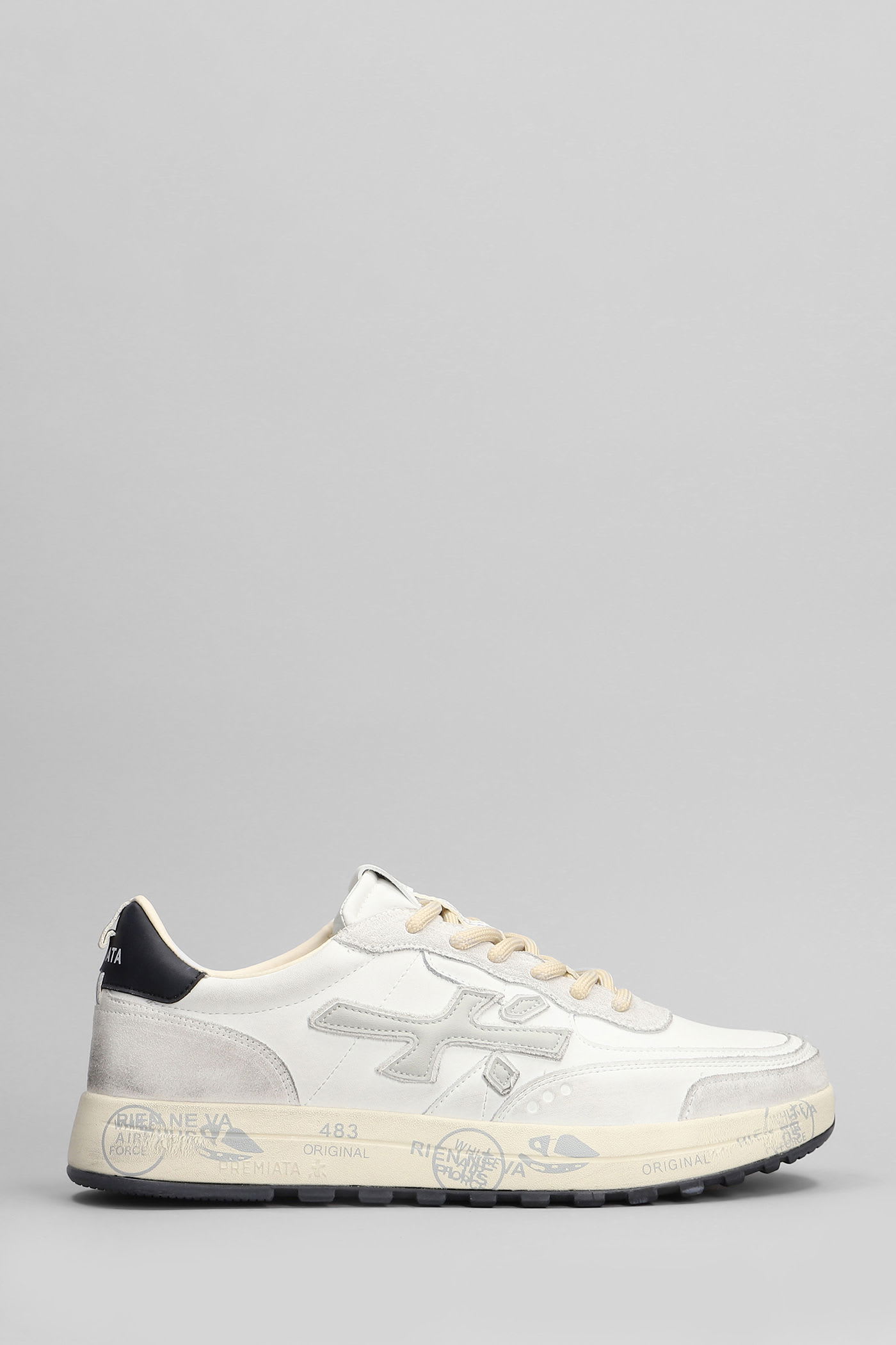 Nous Sneakers In White Leather