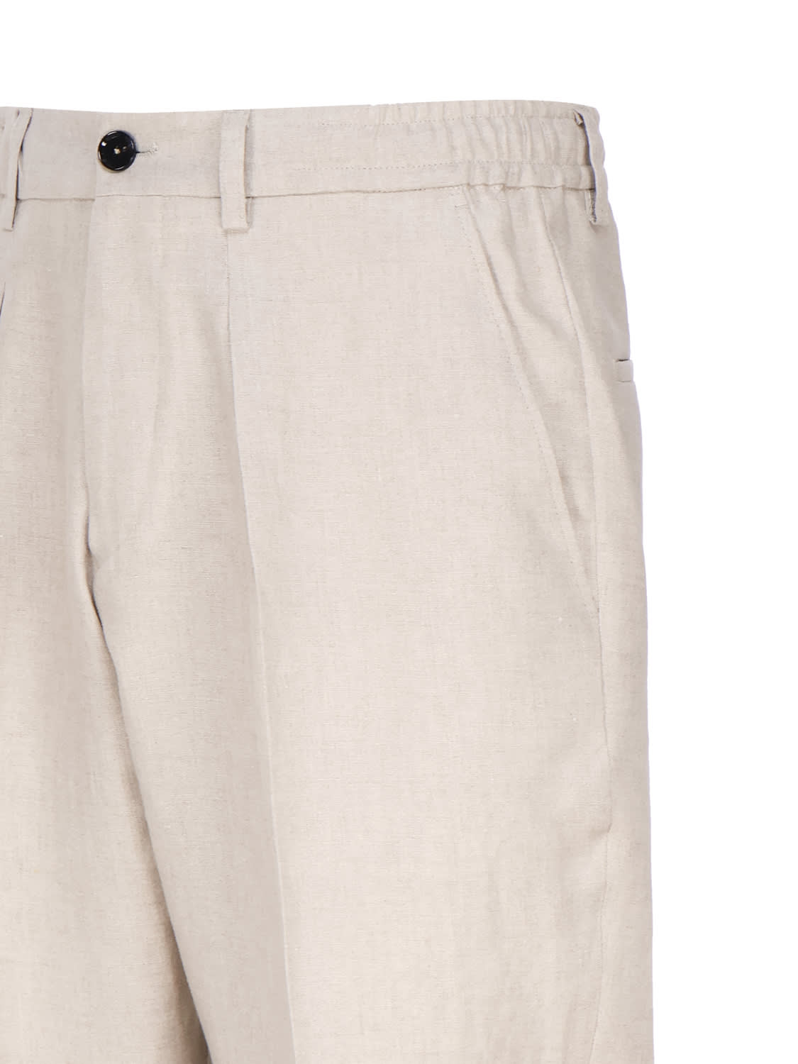 Be Able Tailored Linen Trousers In Neutral