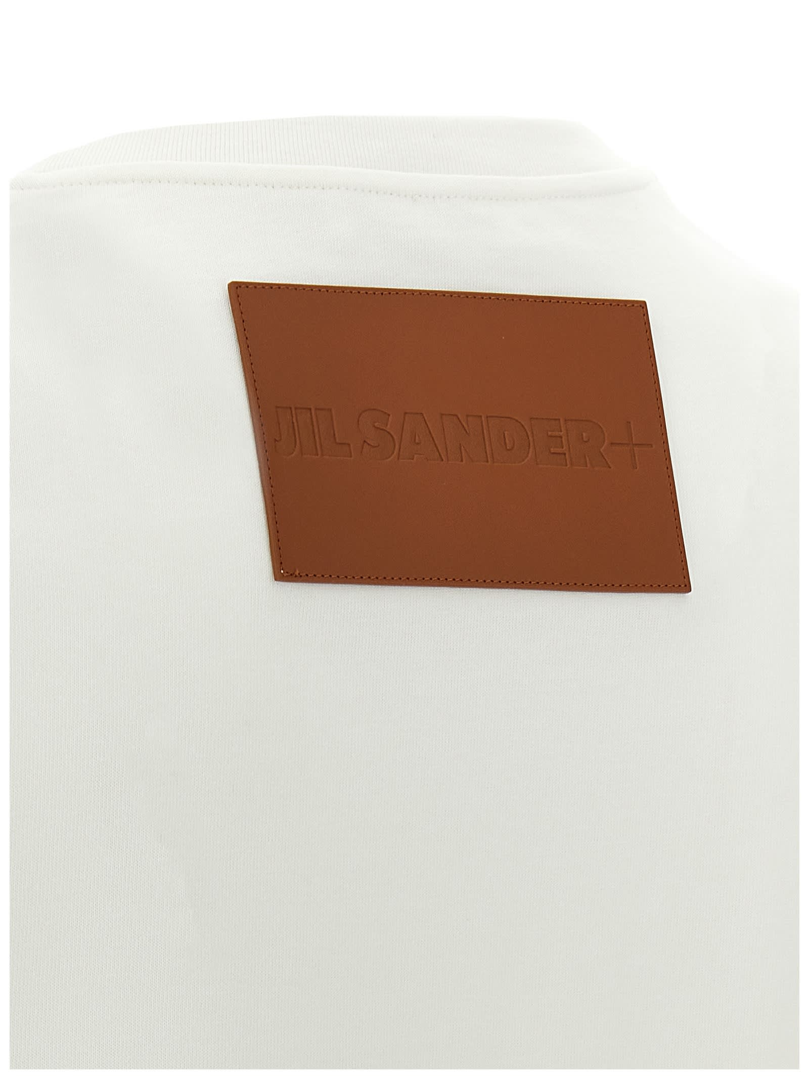 JIL SANDER LOGO PATCH T-SHIRT