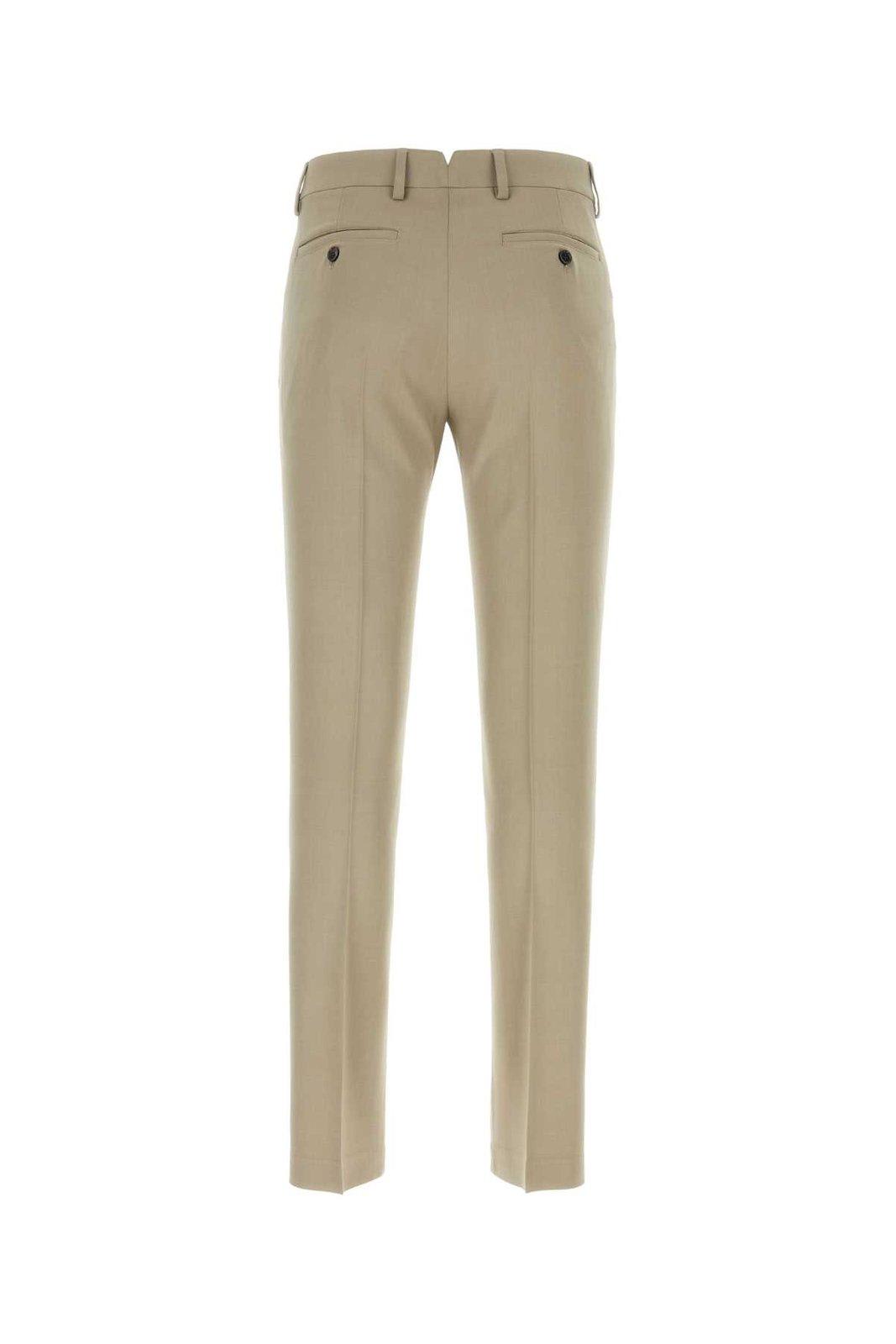 Shop Ami Alexandre Mattiussi Tapered Trousers In Beige