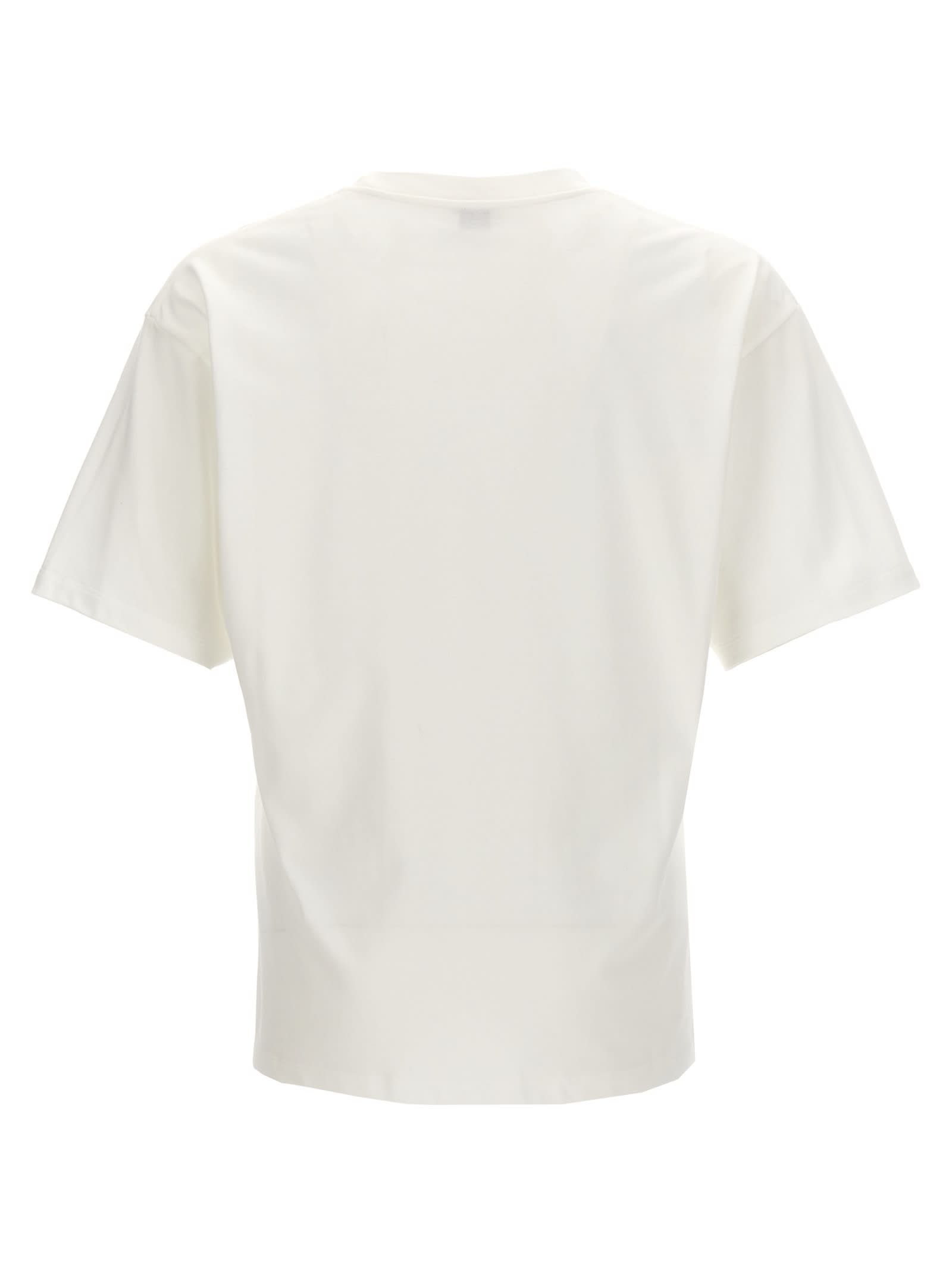 Shop Saint Laurent T-shirt In White