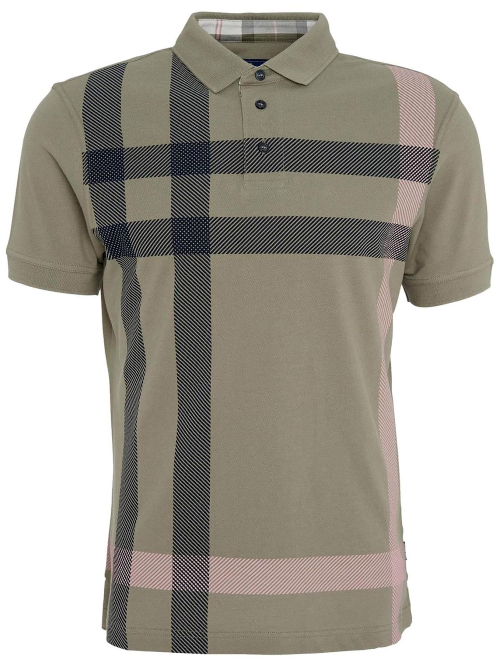 Shop Barbour T-shirts And Polos Green