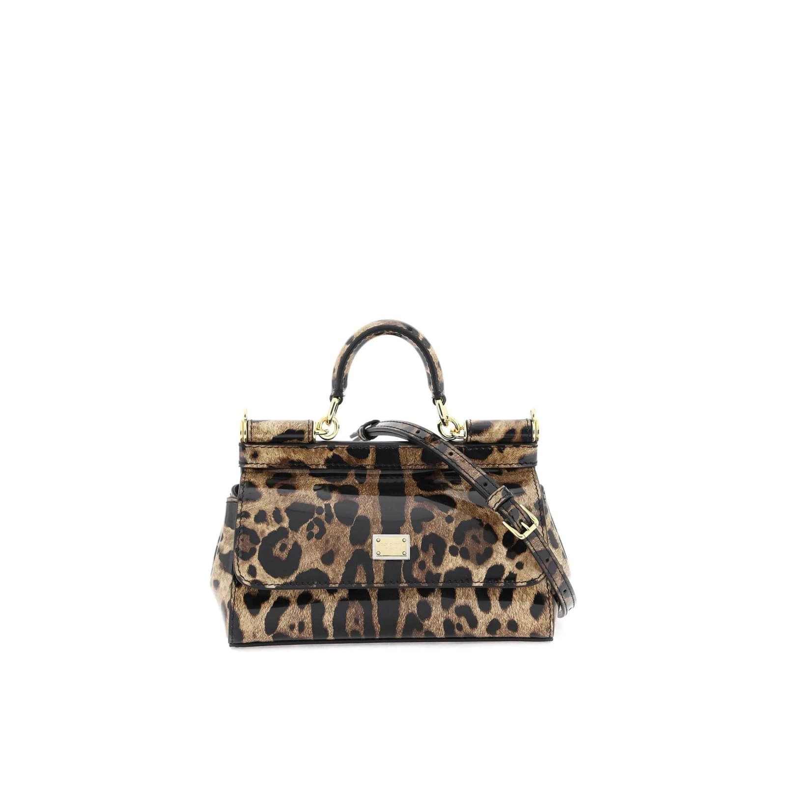 Multicolor Dolce & Gabbana Leopard Satchel