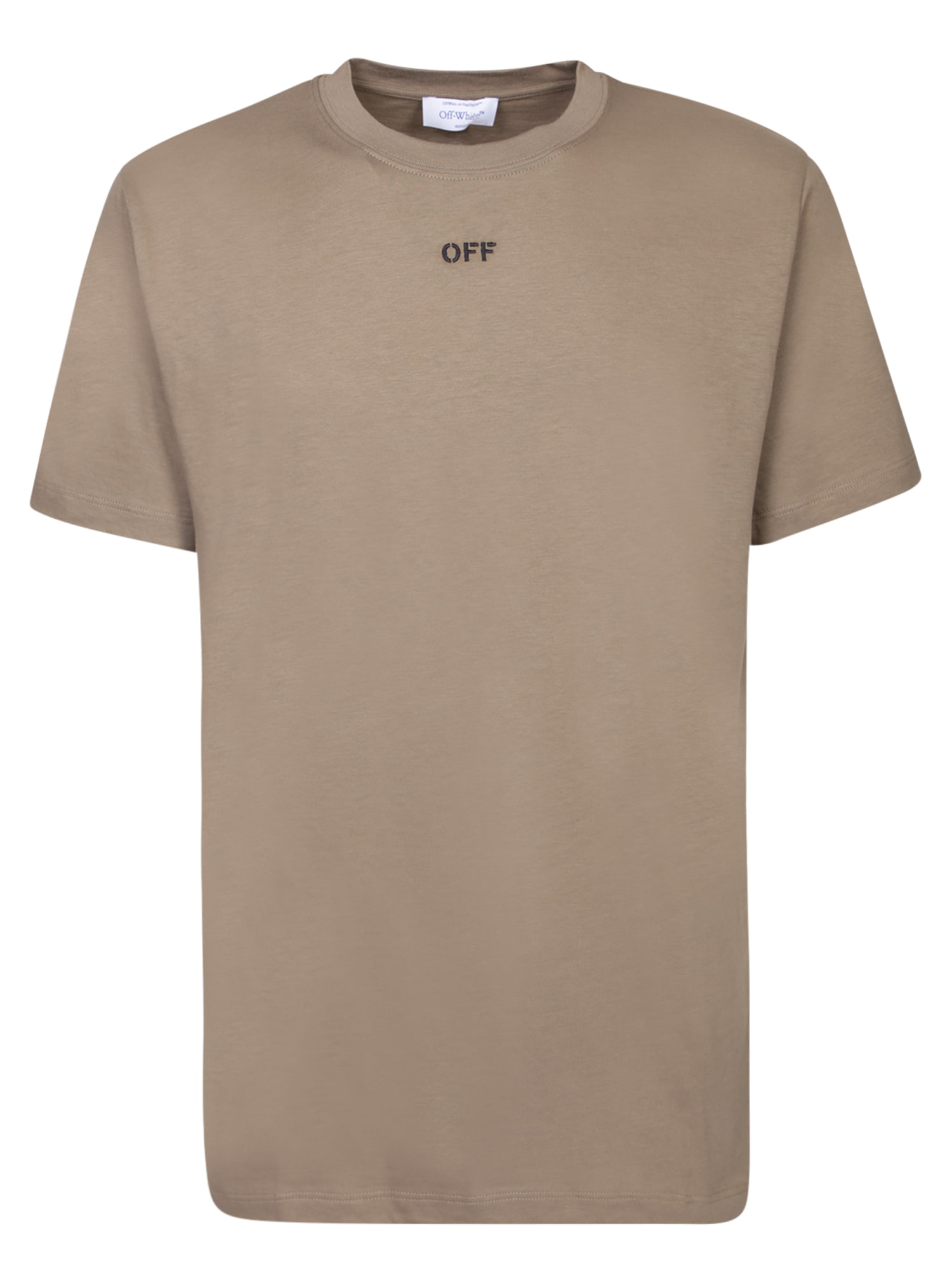 Off-white Slim Beige T-shirt