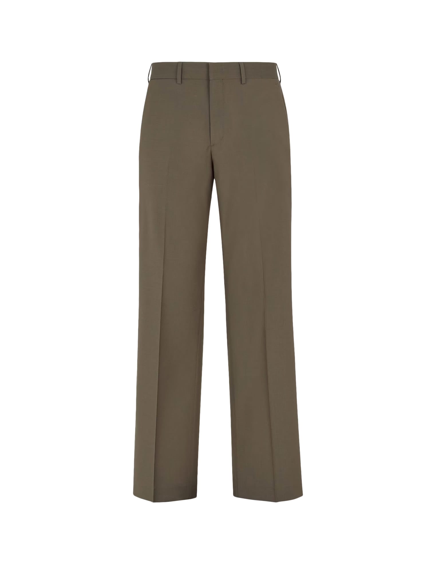 Shop Fendi Trouser In Verde