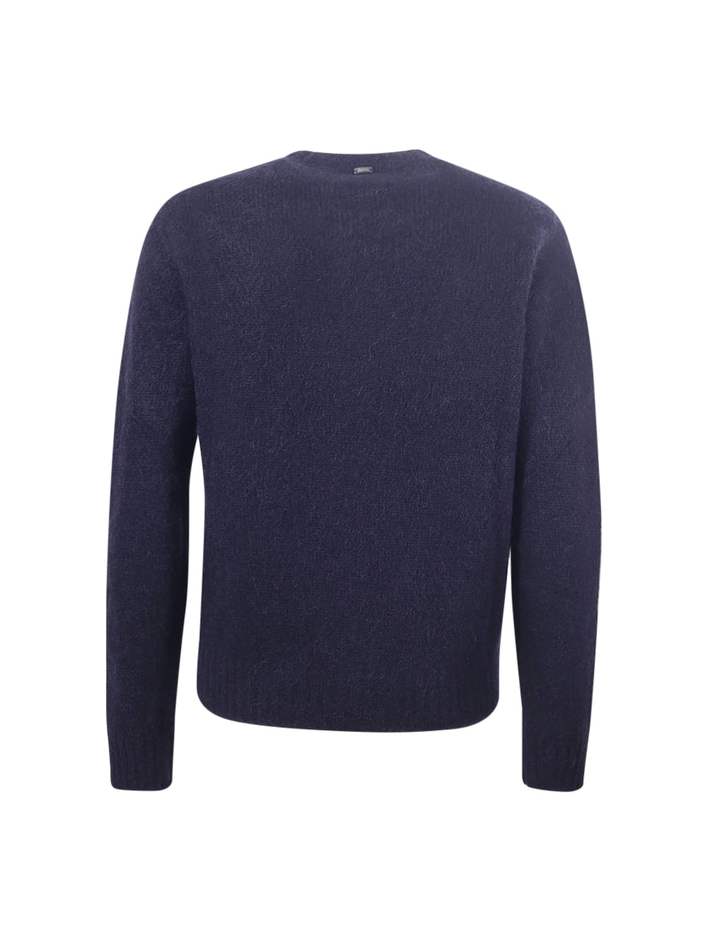 Shop Herno Crew Neck Sweater In Blue