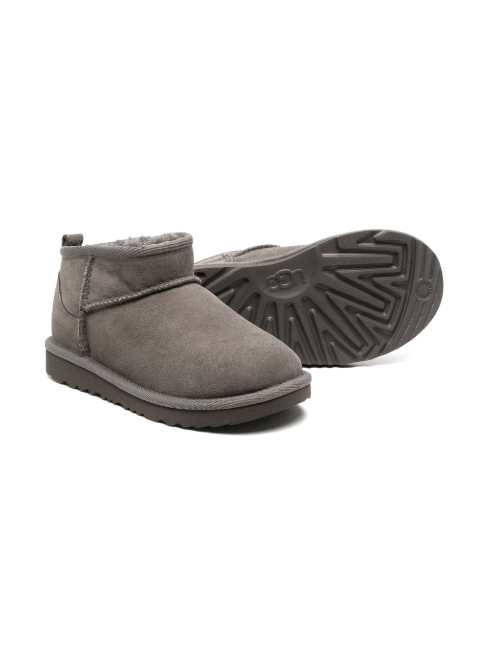 Ugg Gray Girl Shoes In Grey