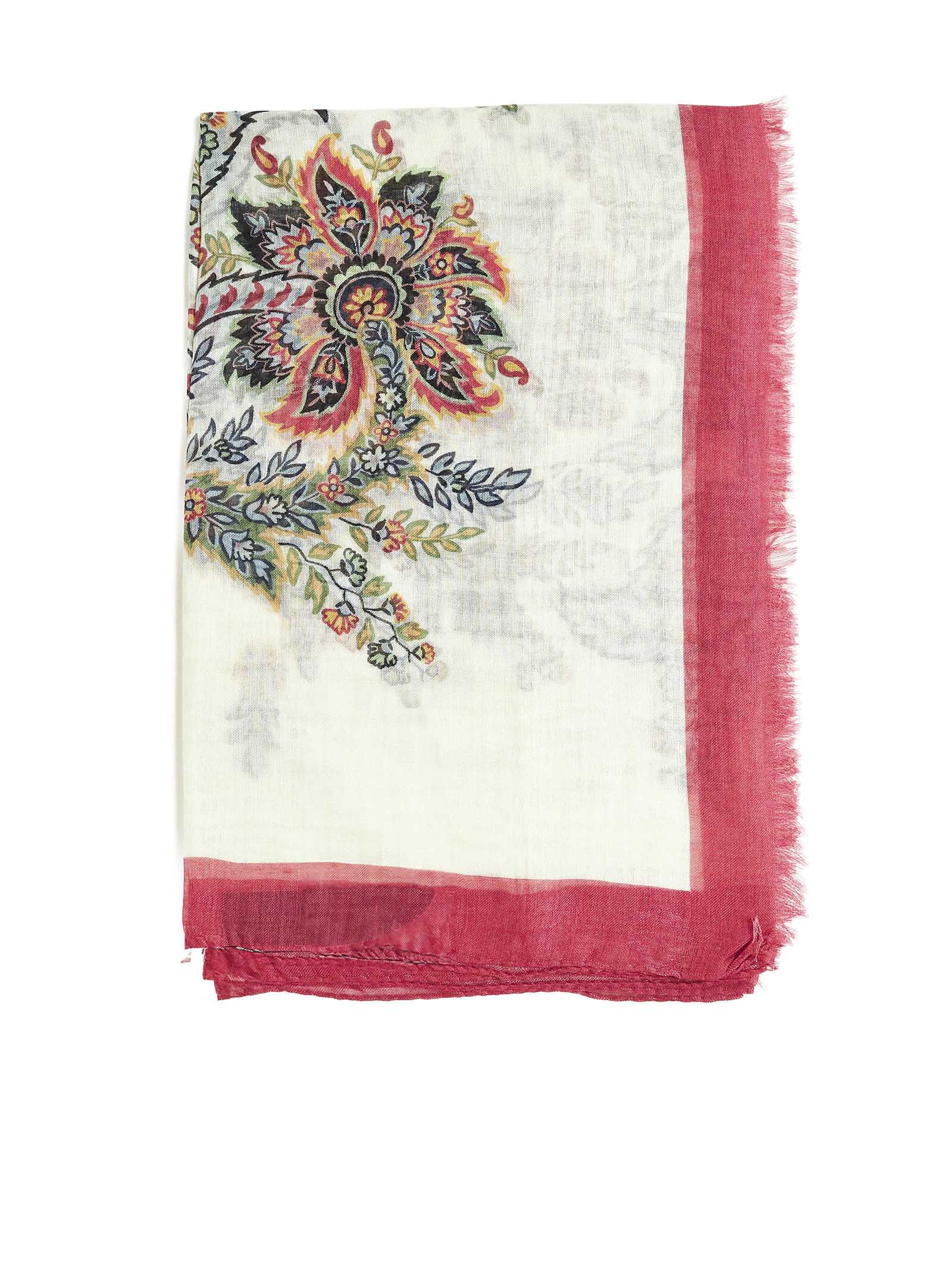 Shop Etro Scarf In Stampa F.do Bejge