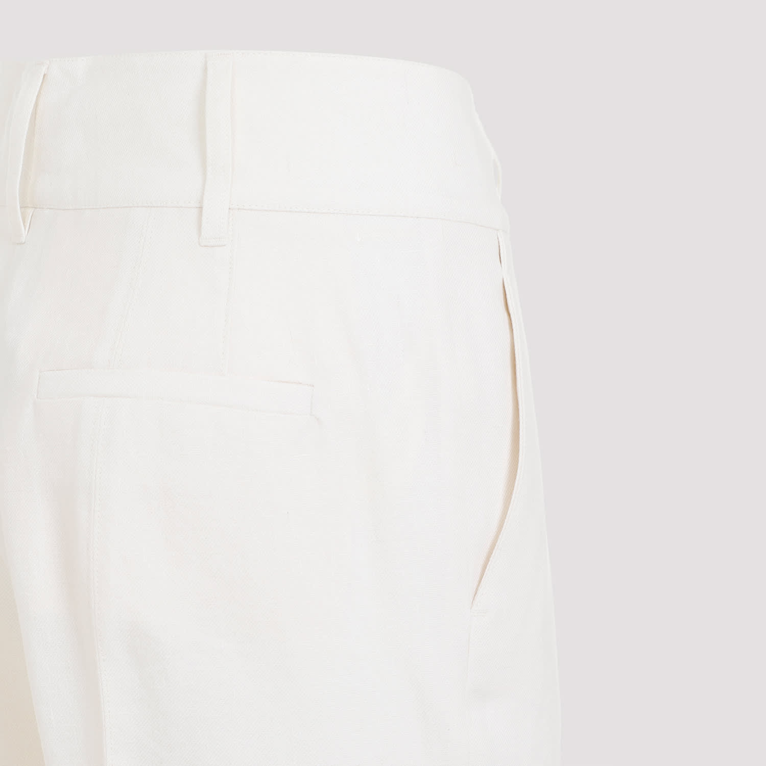 Shop Gabriela Hearst Rhein Pant In Ivr Ivory