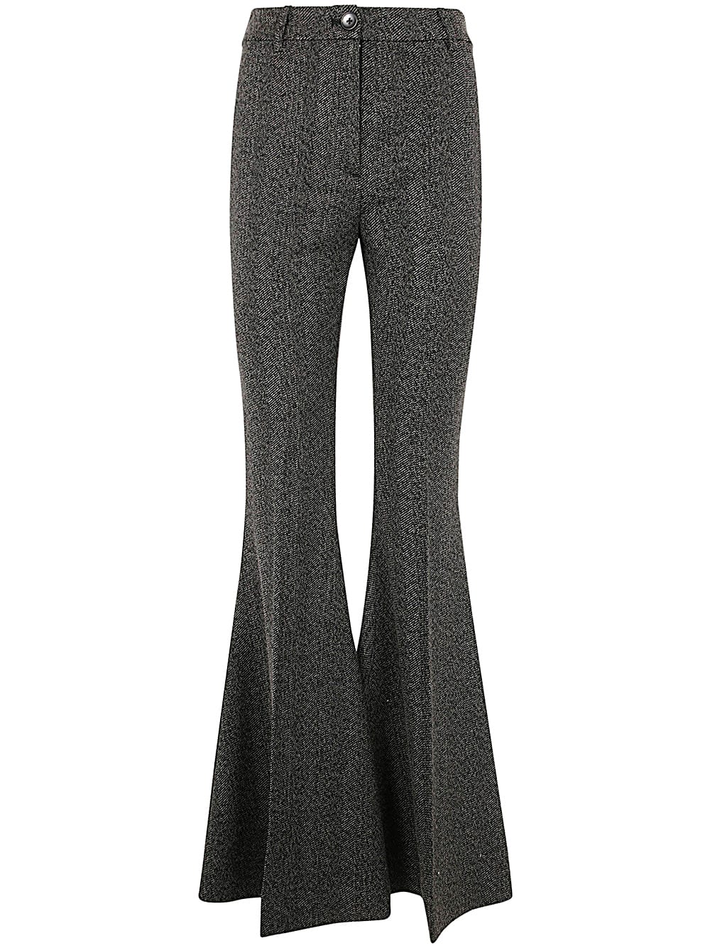 Shop Essentiel Antwerp Goodness1 Flared Pants In Black