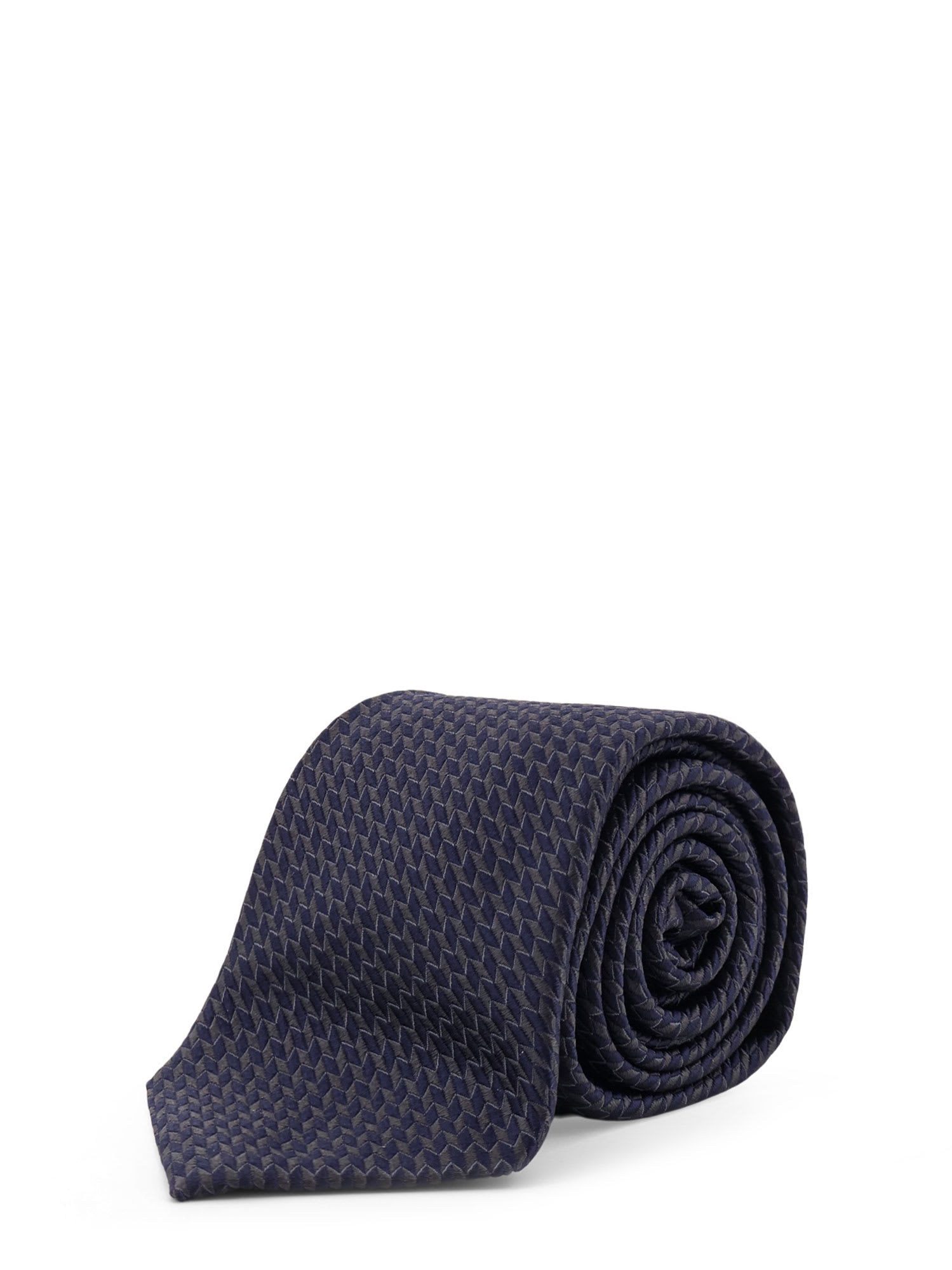 Giorgio Armani Men Silk Tie In Blue