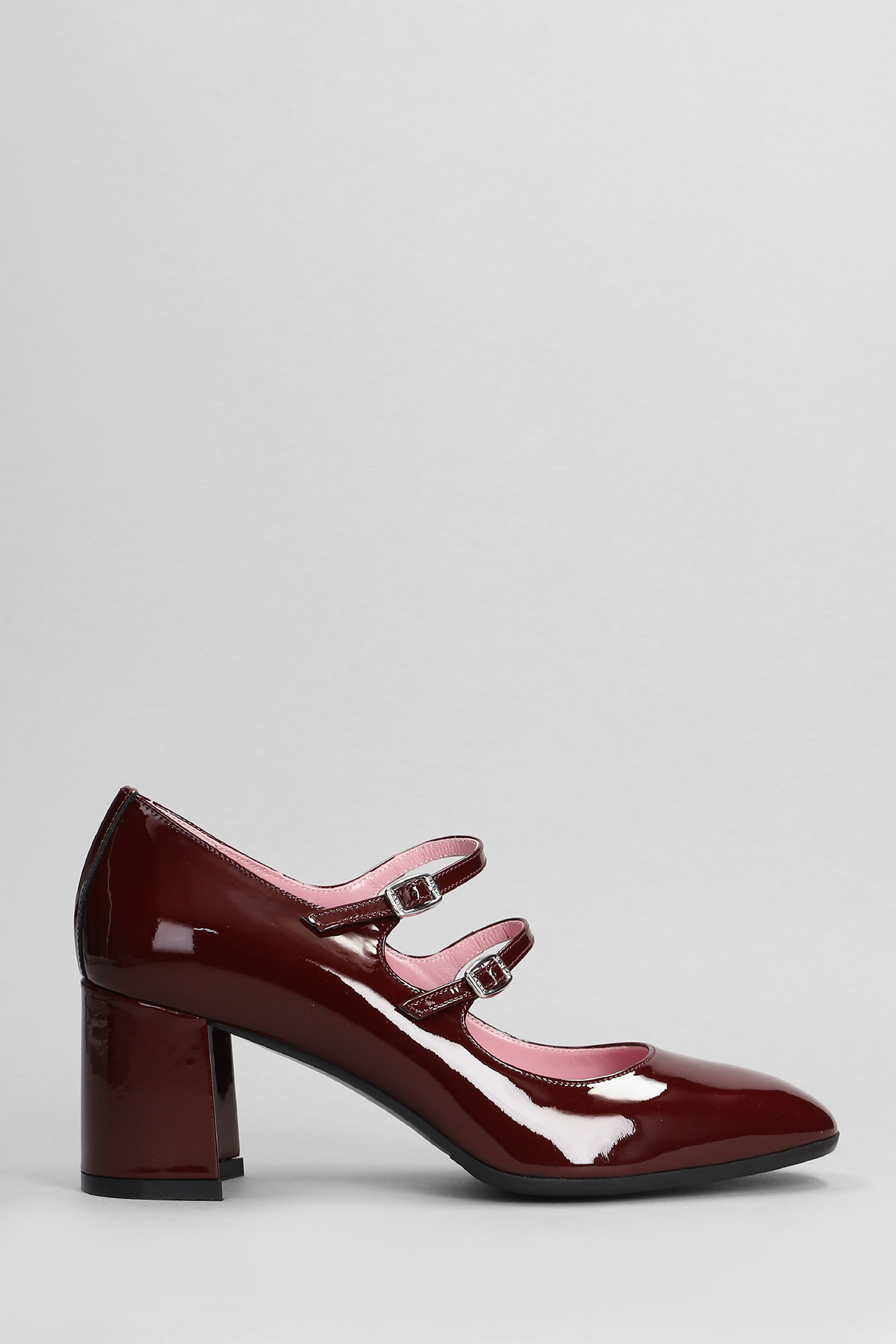 Alice Pumps In Bordeaux Patent Leather