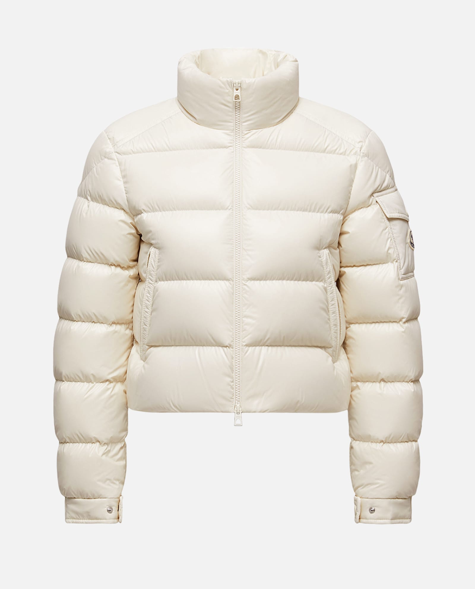 Moncler Petra Short Down Jacket In White