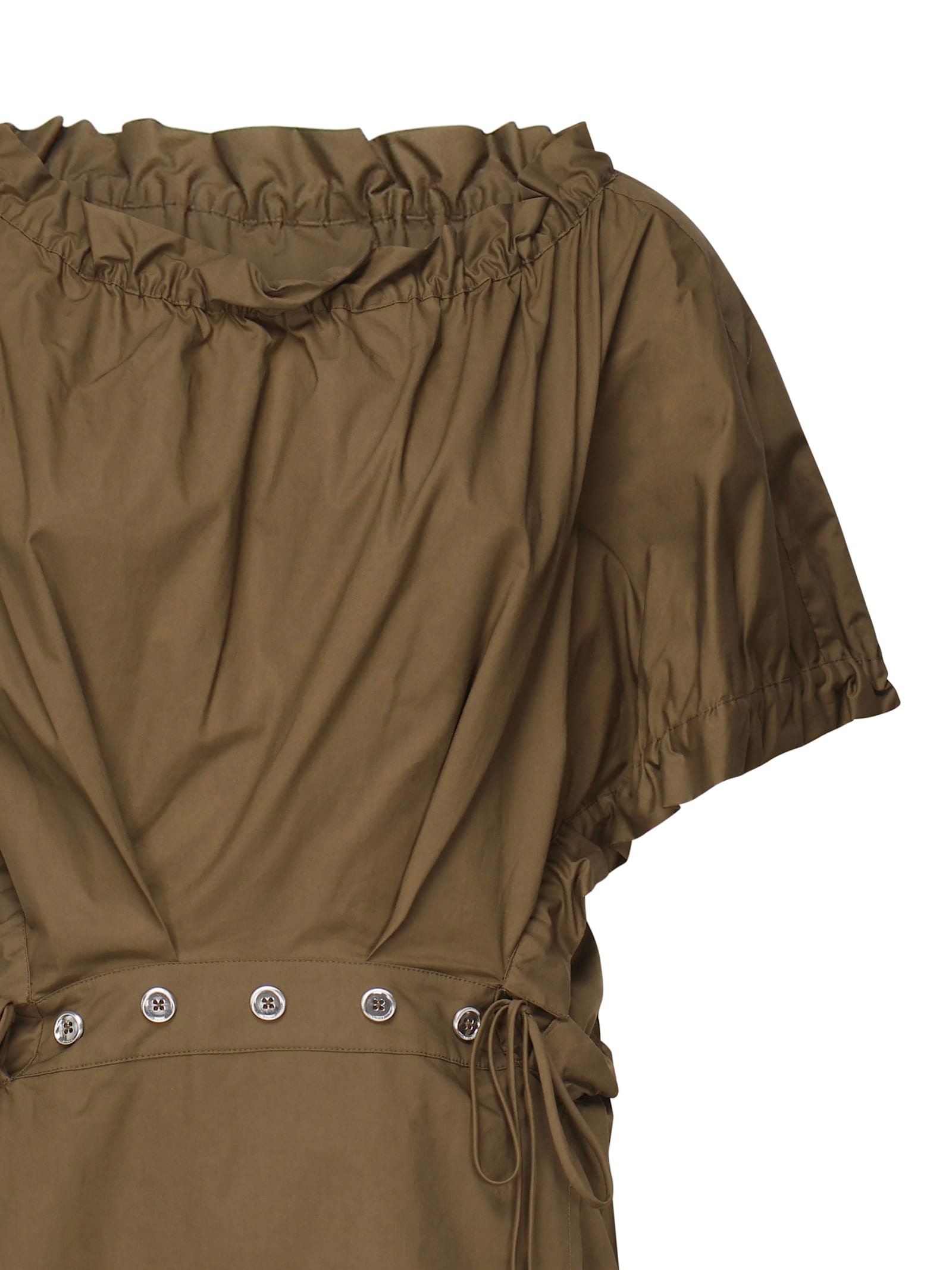 Pinko Short Poplin Tunic Dress