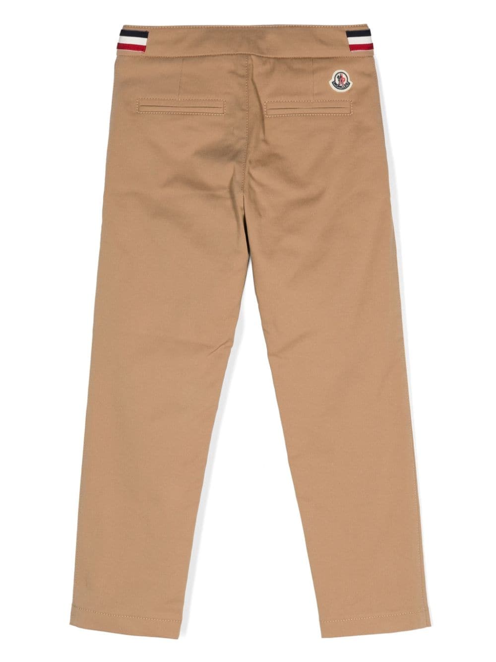 MONCLER BEIGE TROUSERS BOY 