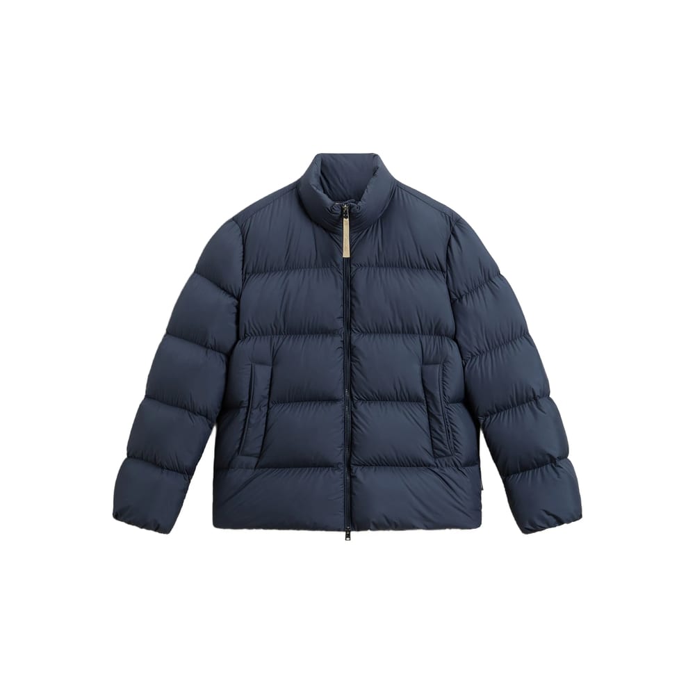Woolrich Eagle Cloud Puffer Jacket In Blue