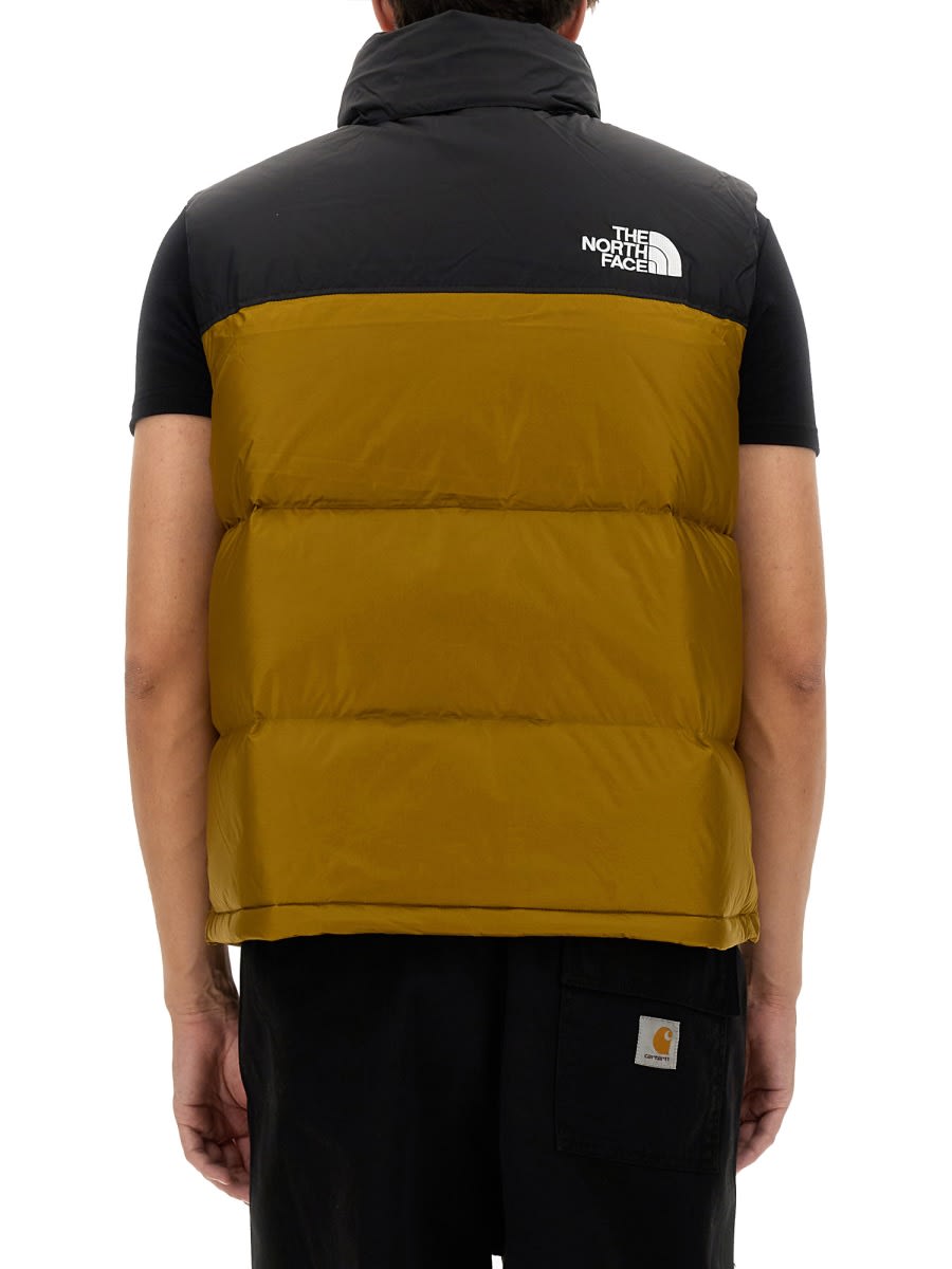 Shop The North Face Vests With Logo In Multicolour