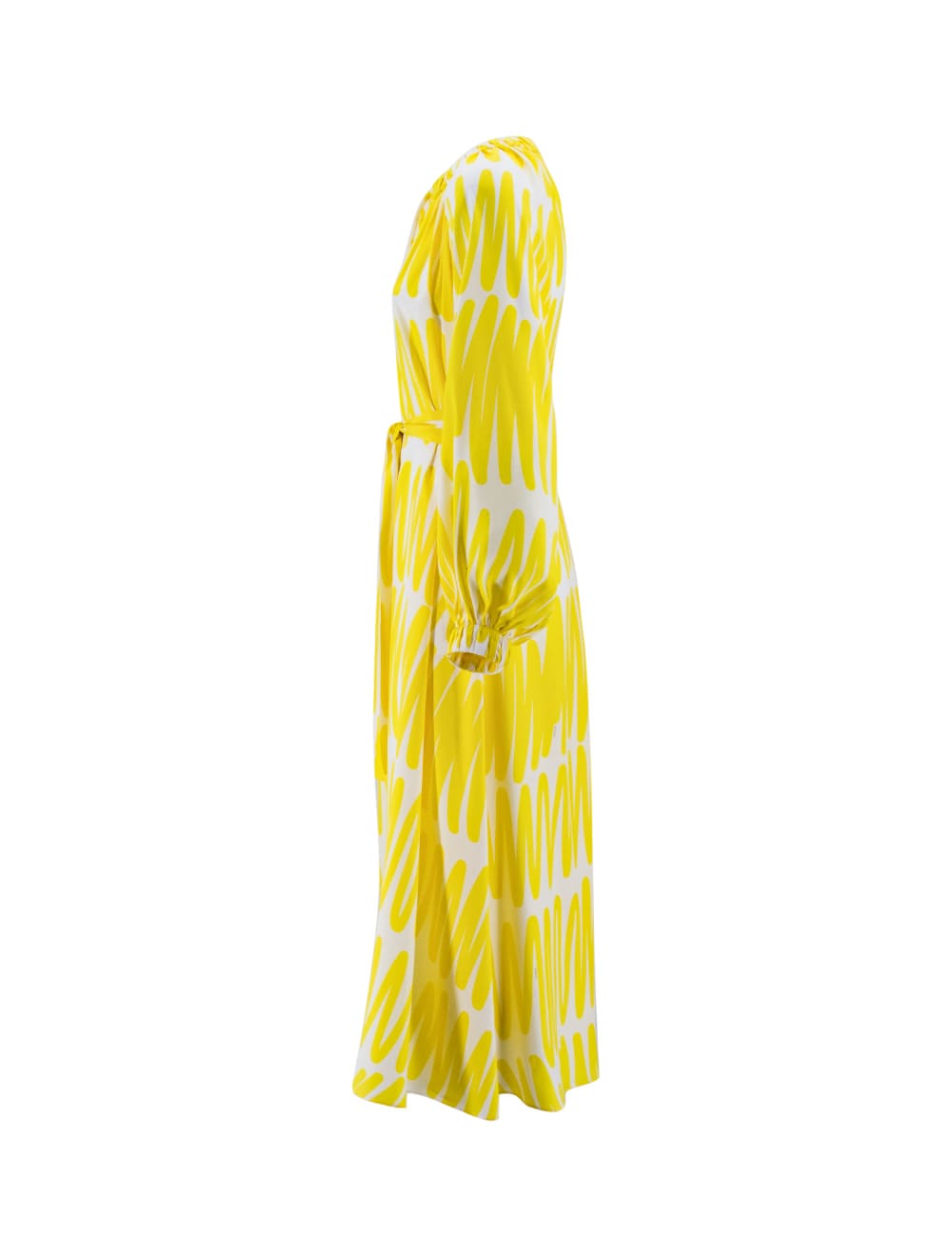 Shop Kiton Dress In Yellow