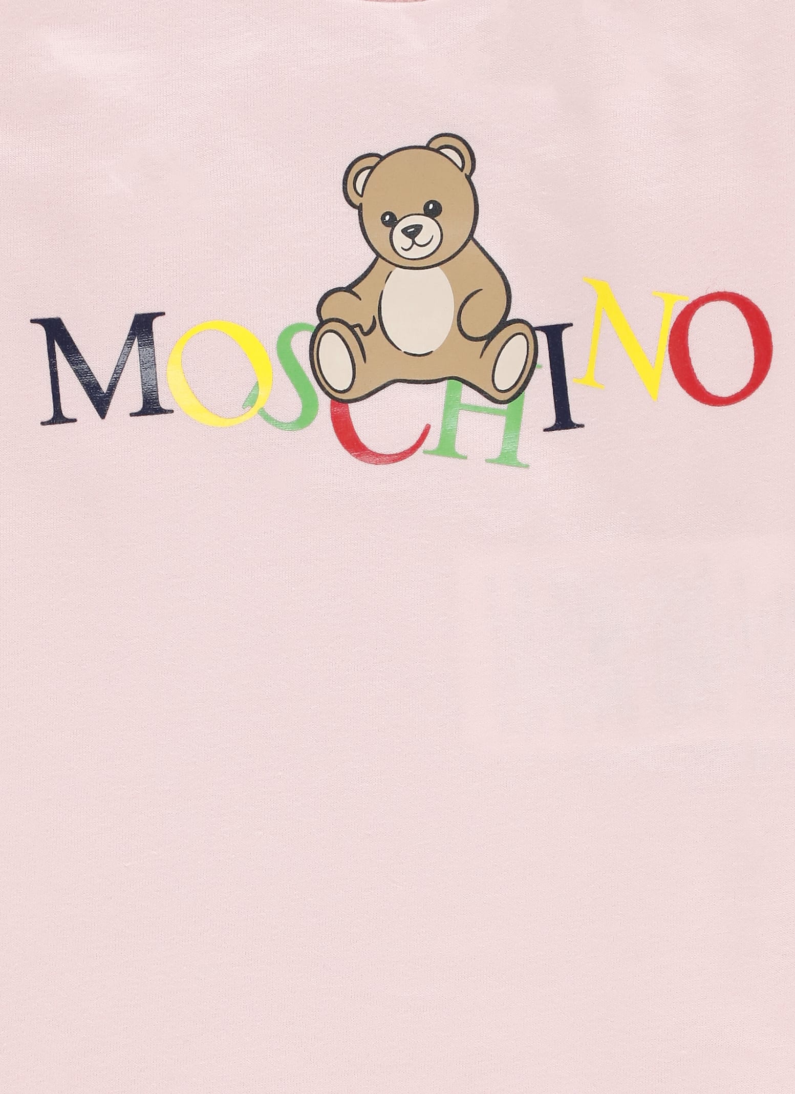 Moschino Teddy T-shirt In Pink