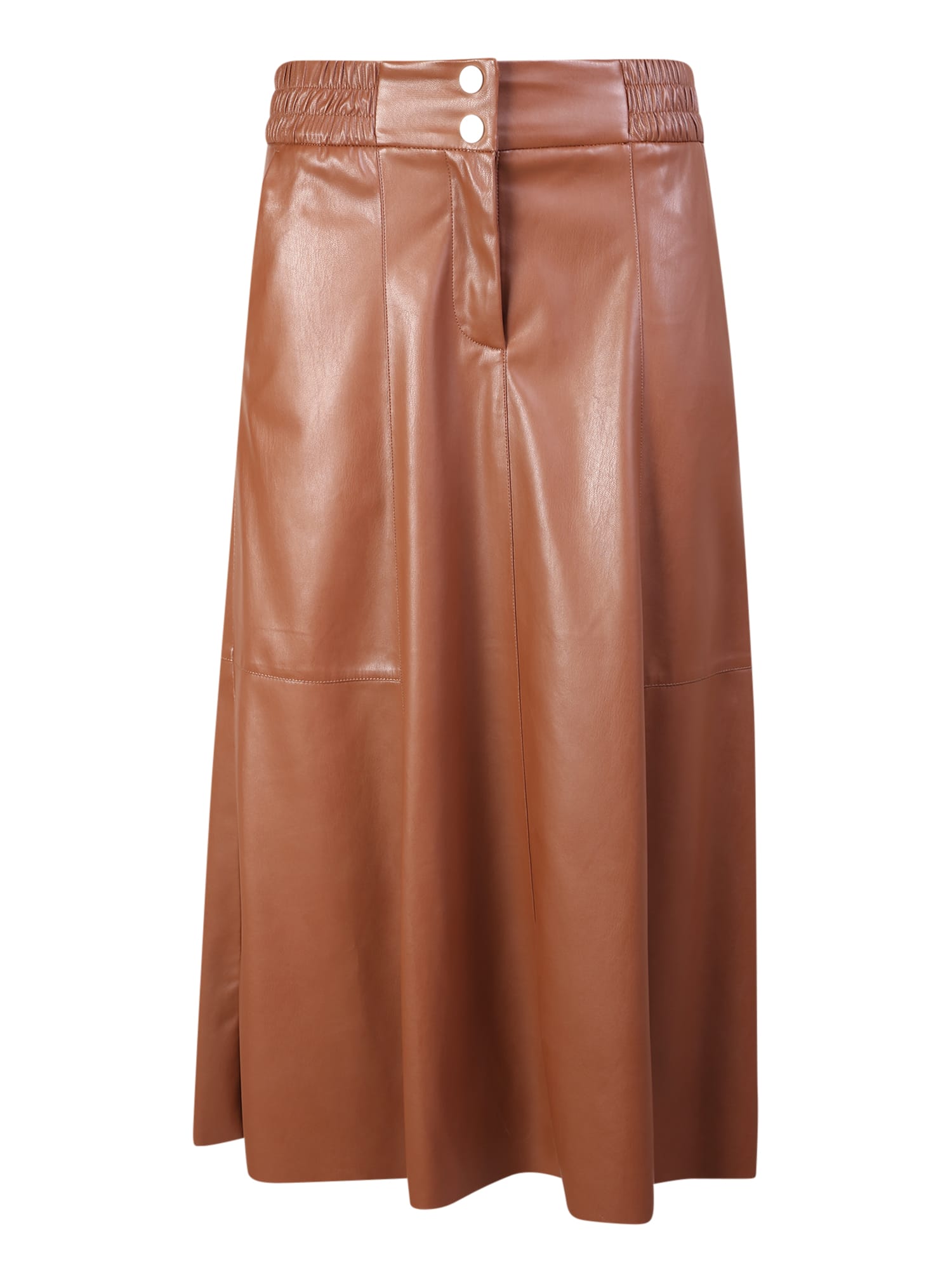 High-waisted Skirt Faux-leather By Liu-Jo