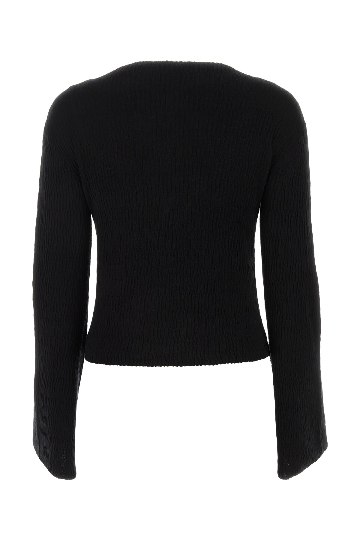 Chloé Silk-blend Knitted Jumper In Black