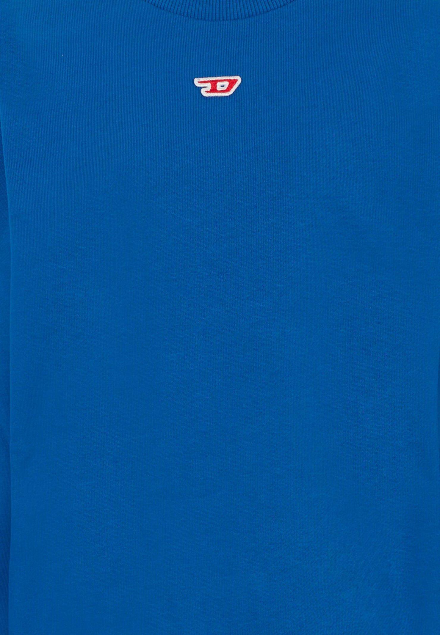Diesel Light Blue Sweatshirt For Boy With Patch In Blue