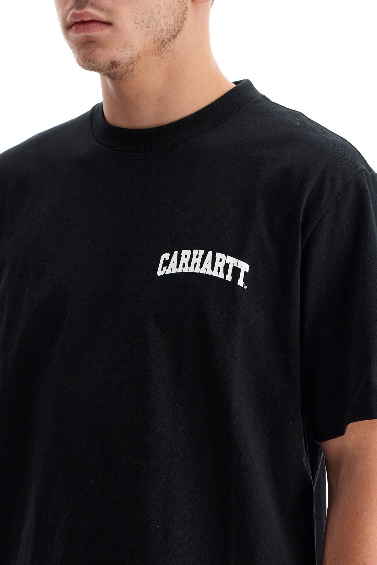 Carhartt University Script T-shirt In Black